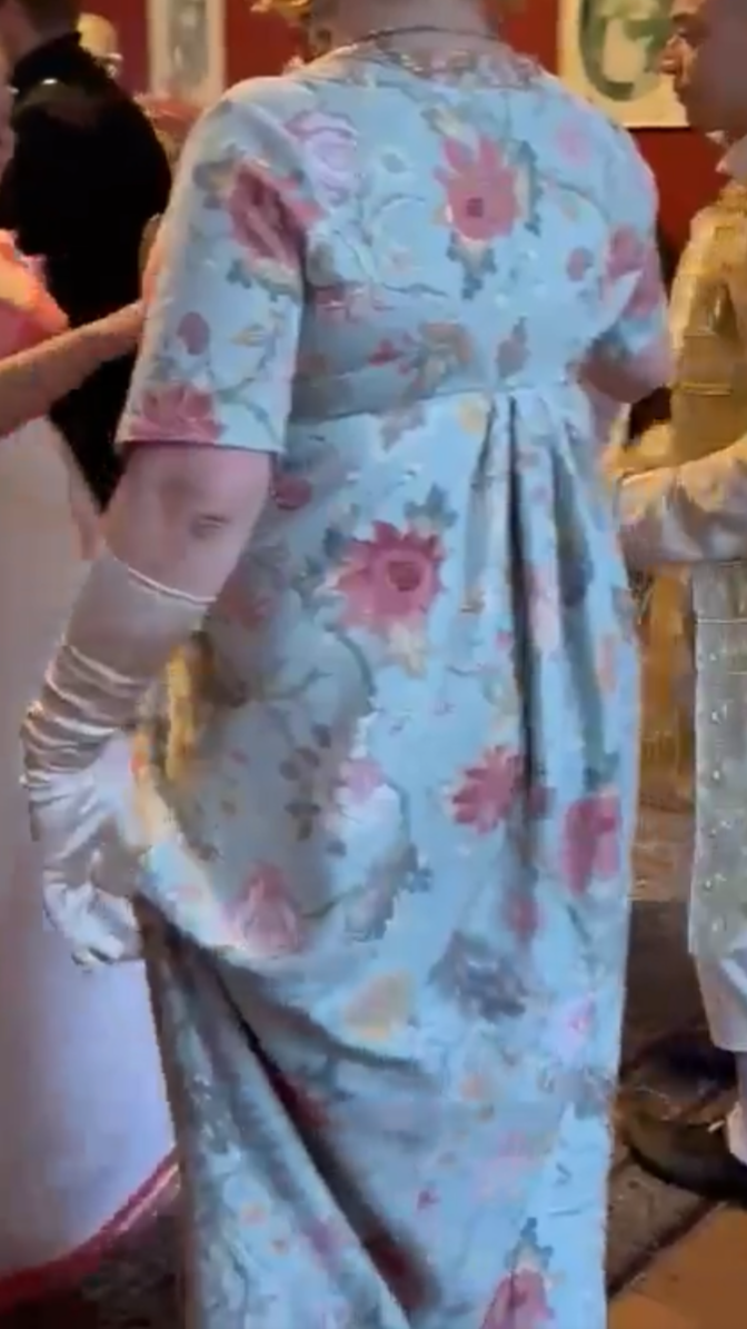 Day Dress - Green floral