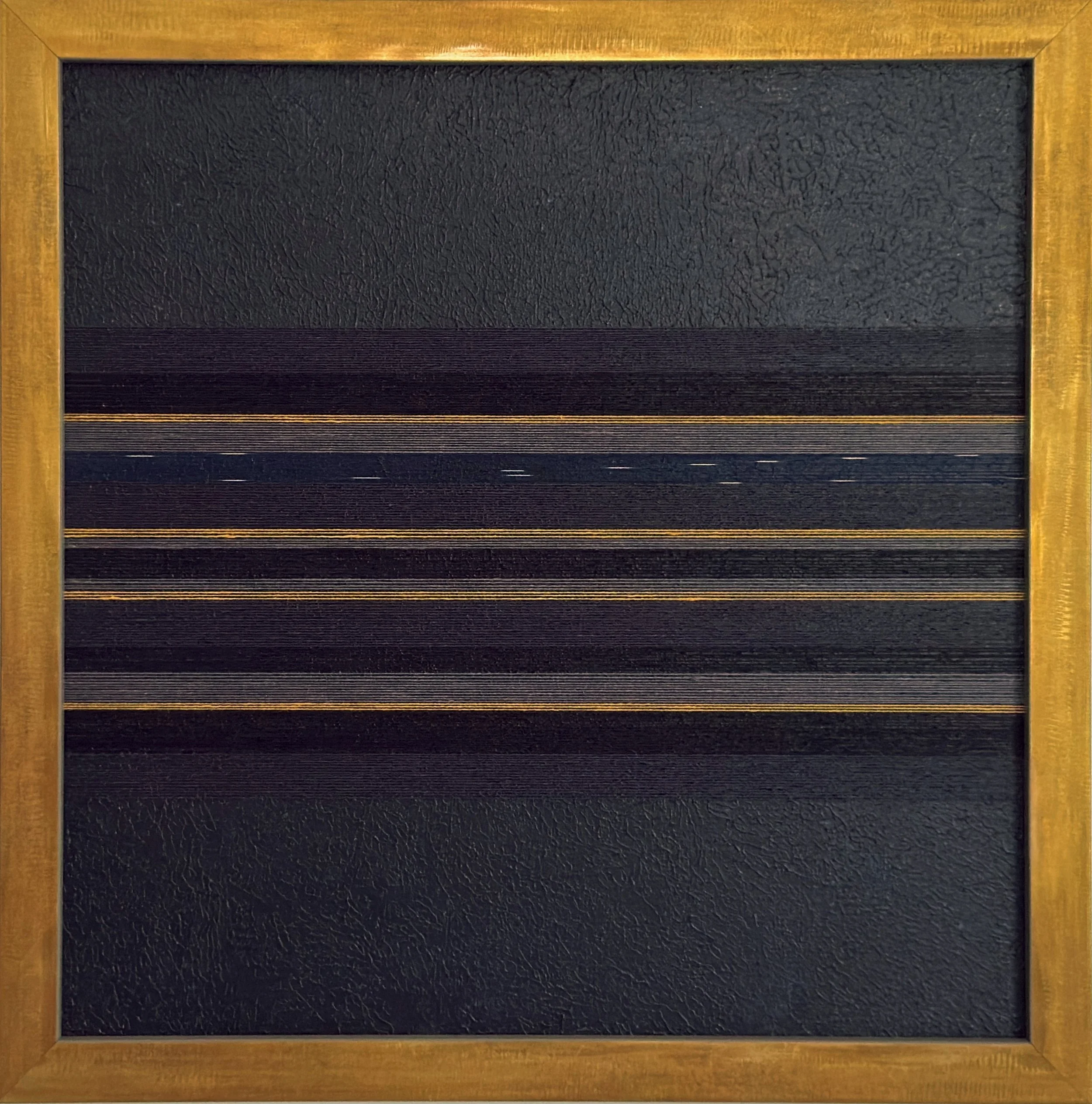 Unknown 2, 2026
Acrylic, linen thread on panel
12 × 12 in.