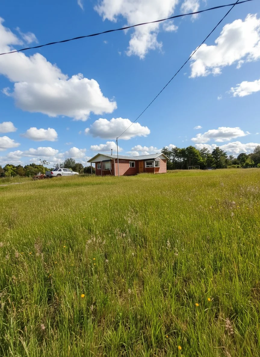 EN VENTA - Terreno de 2,5 hectáreas con casa en Salto Chico, Puerto Montt