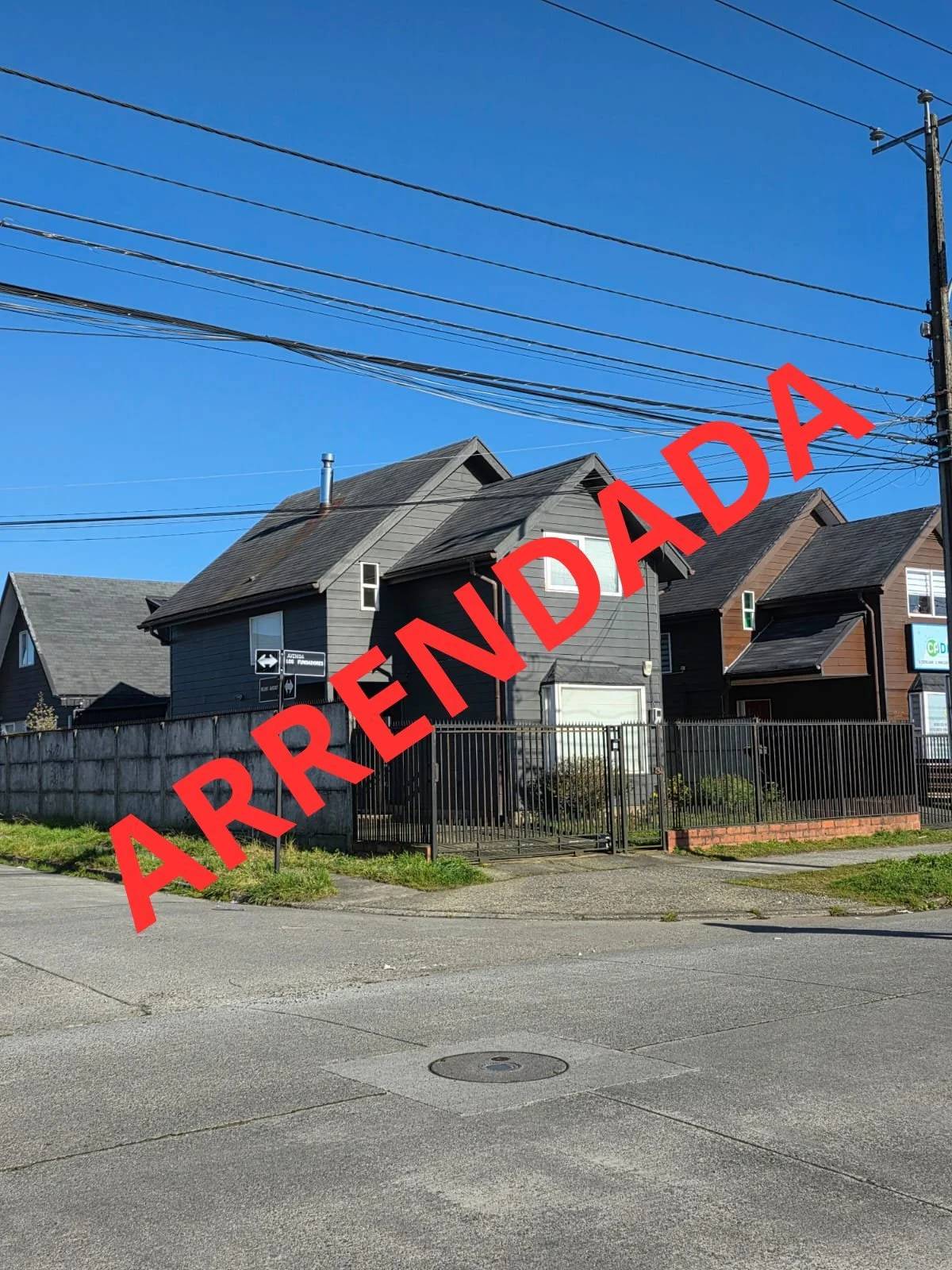 ARRENDADA - Casa en esquina en Parque Fundadores, Puerto Montt