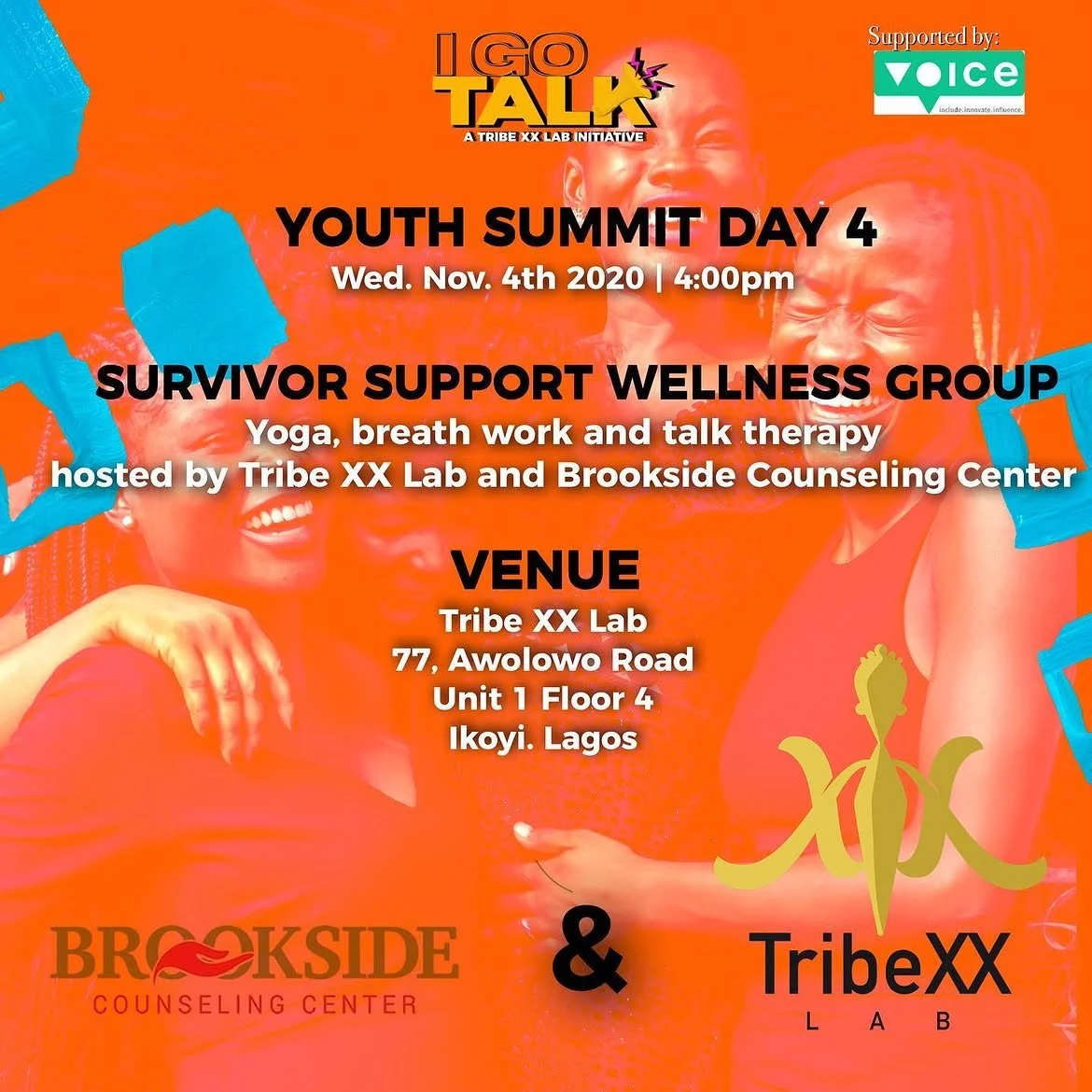 Tribe XX Lab - Nigeria’s first virtual & Physica, youth gathering to End Sex for Grades in Tertiary Institutions