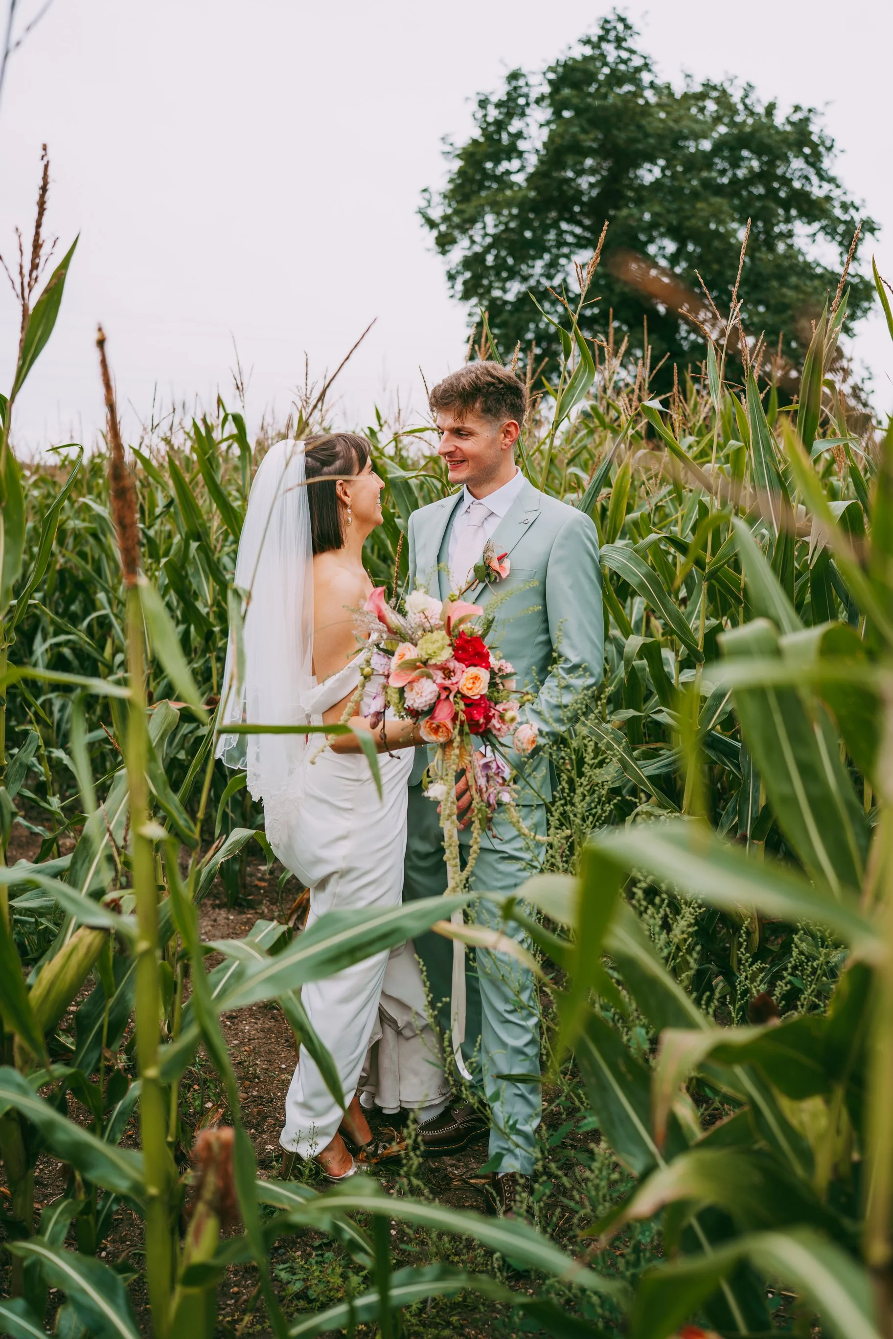 Nottinghamshire Gingham Rustic Wedding  (54).jpg