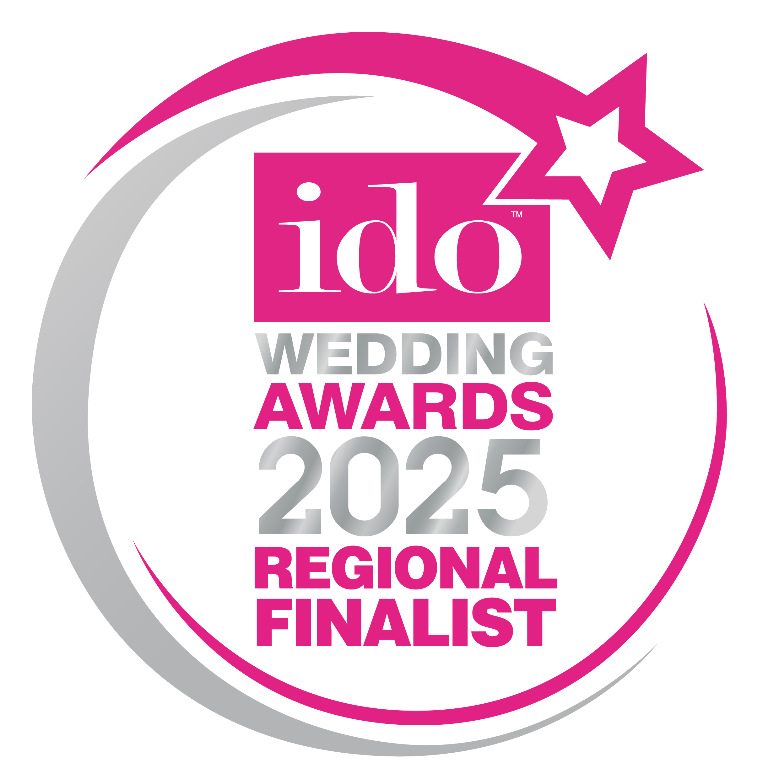 A colorful logo with pink, gray, black, and white elements featuring the word 'ideo' in white lowercase letters on a pink background.