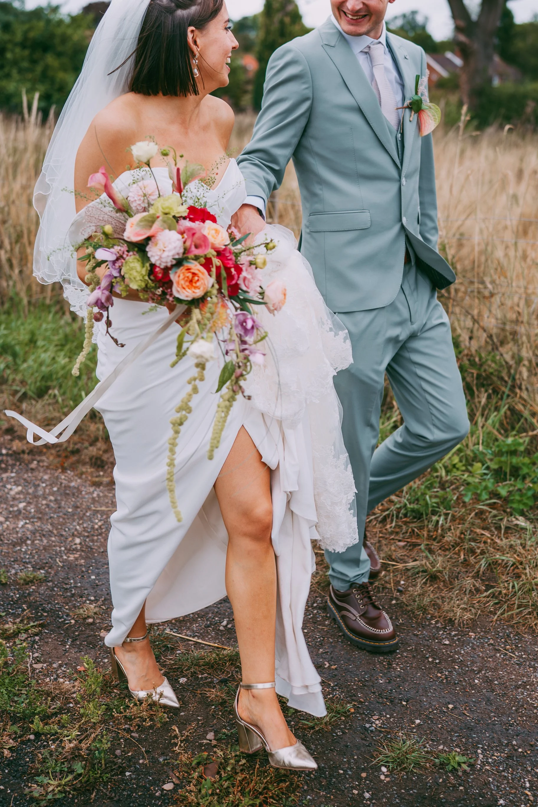 Nottinghamshire Gingham Rustic Wedding  (52).jpg