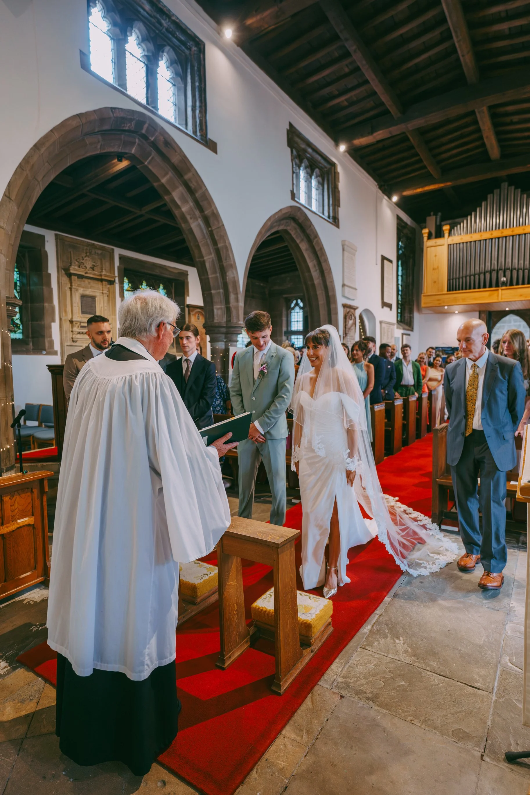 Nottinghamshire Gingham Rustic Wedding  (12).jpg