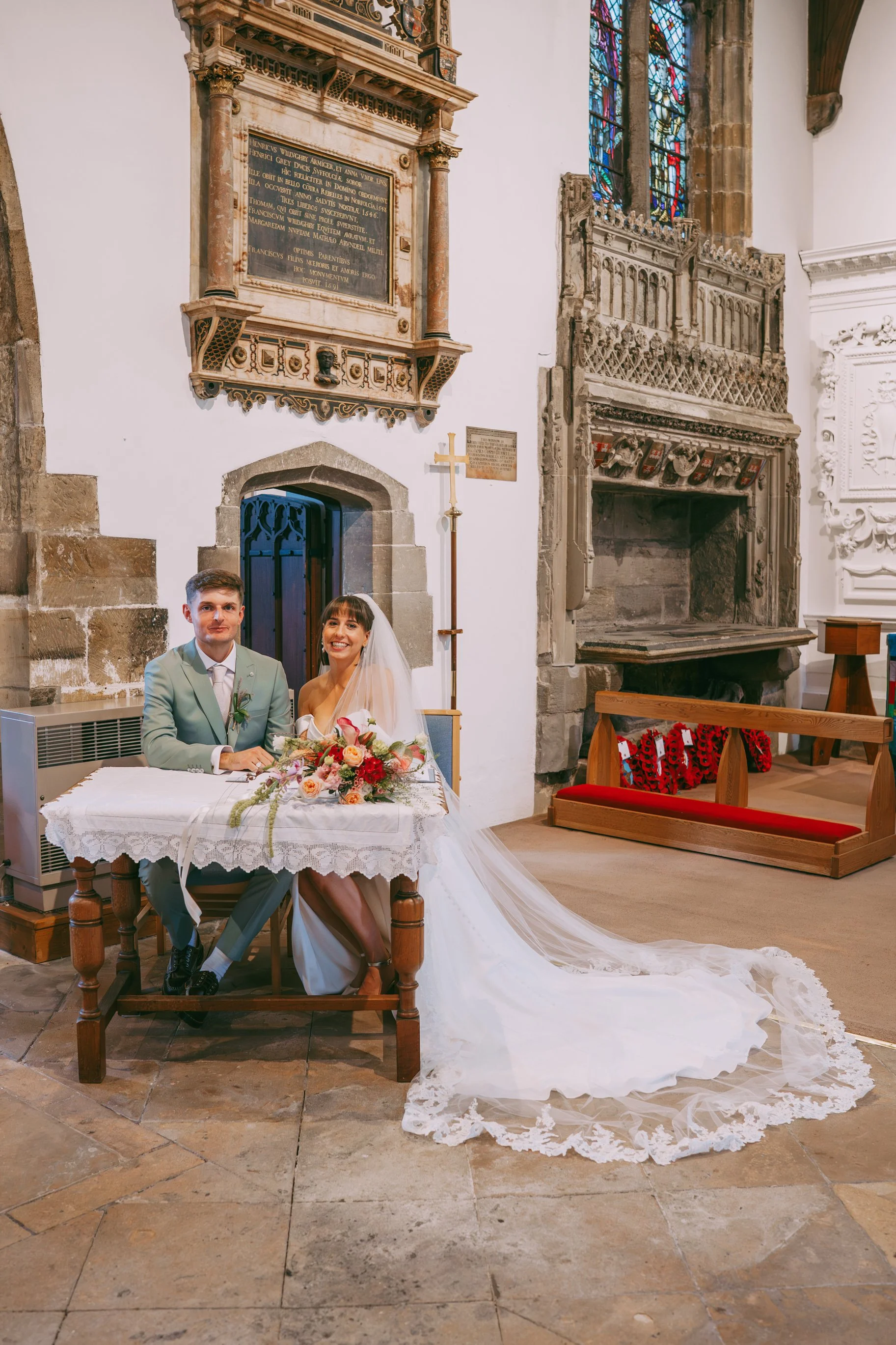 Nottinghamshire Gingham Rustic Wedding  (18).jpg