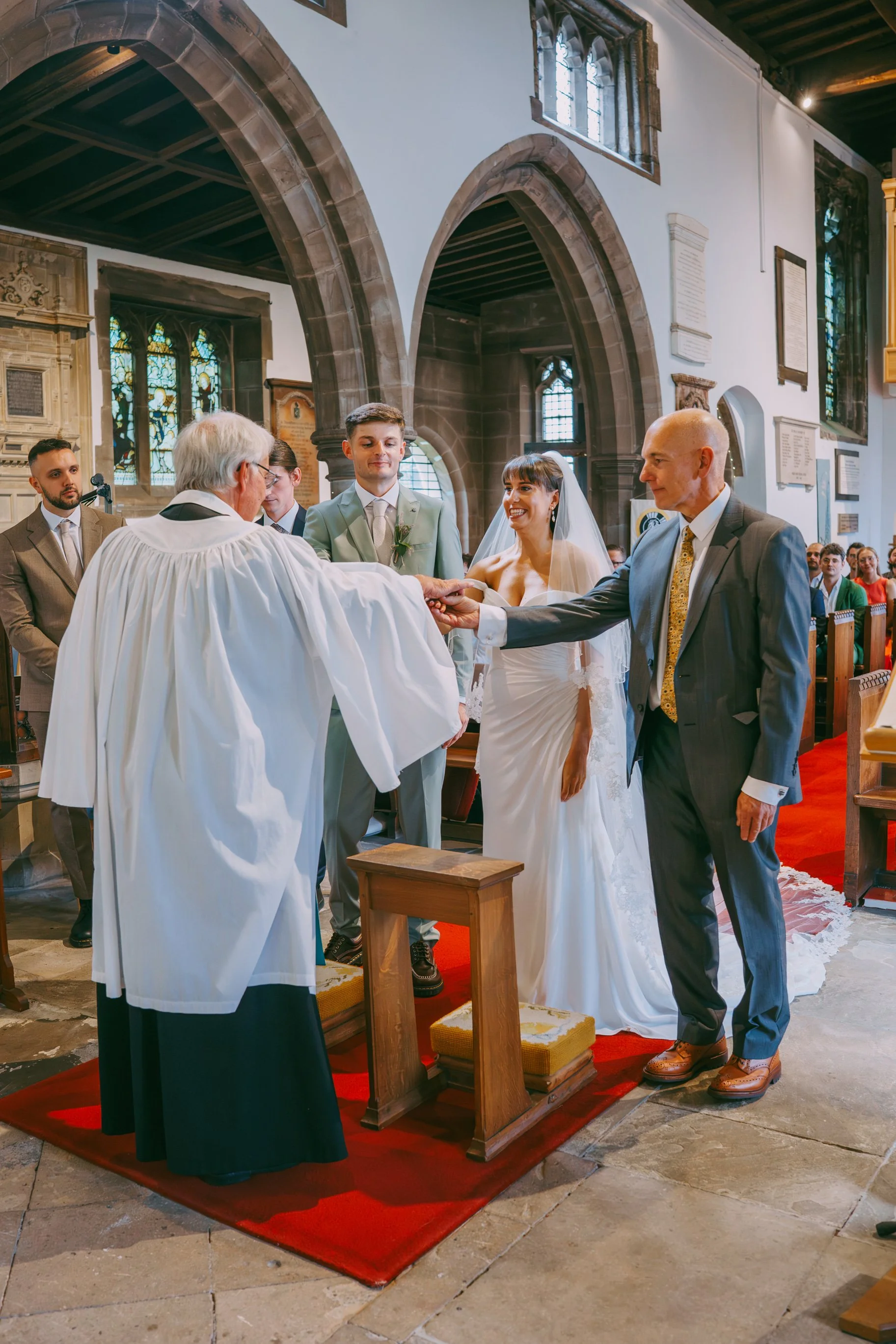 Nottinghamshire Gingham Rustic Wedding  (15).jpg