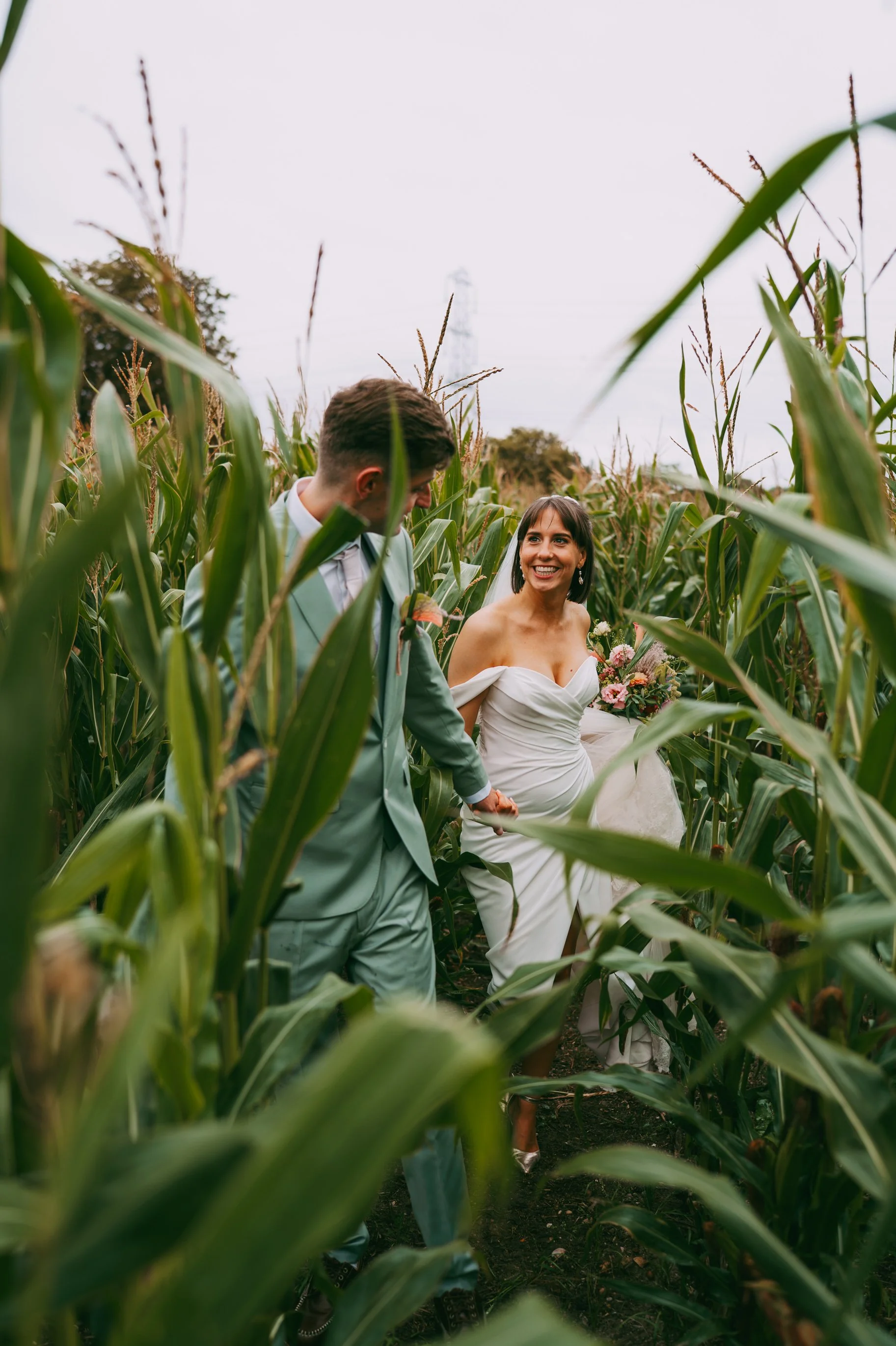 Nottinghamshire Gingham Rustic Wedding  (55).jpg