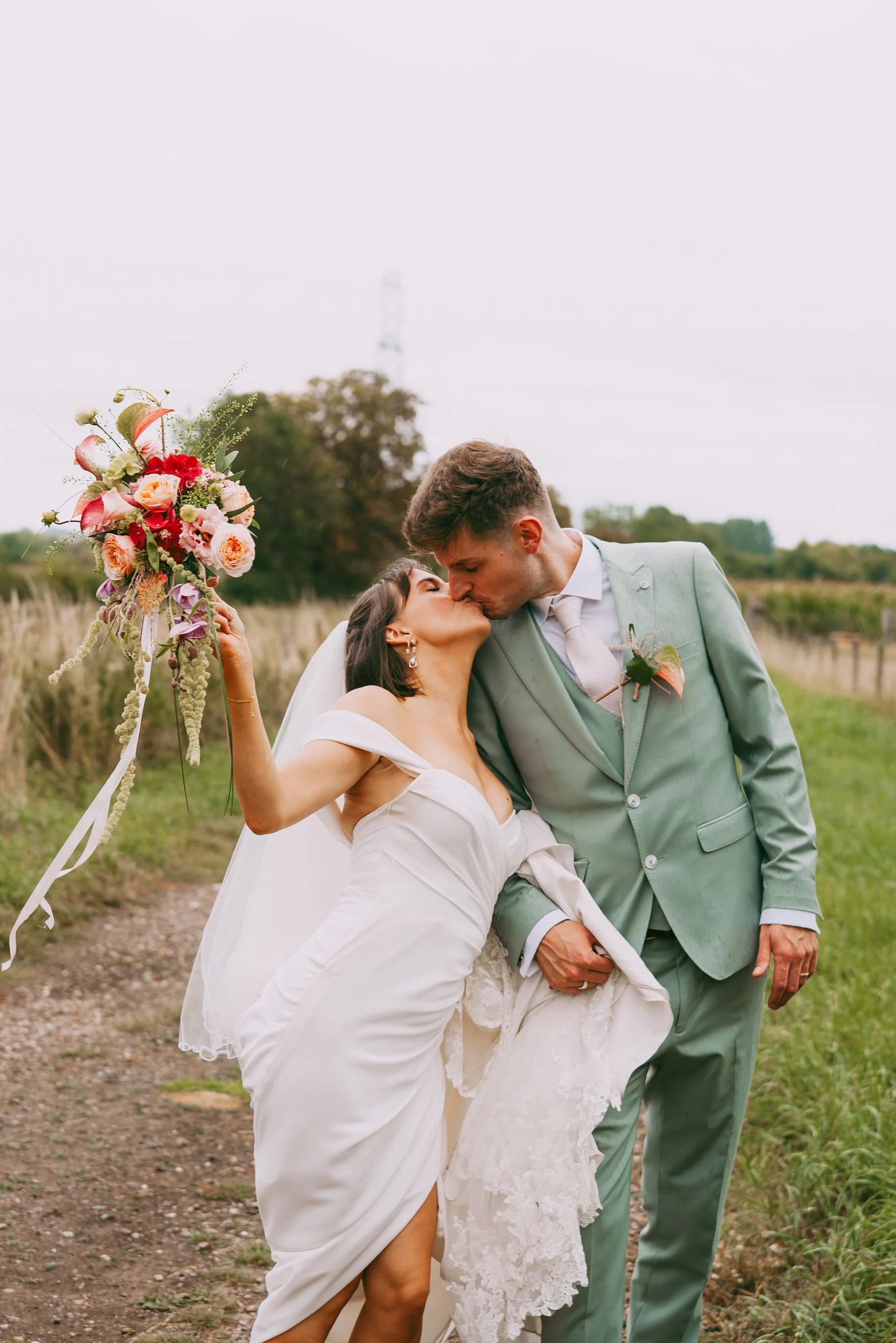Nottinghamshire Gingham Rustic Wedding  (57).jpg