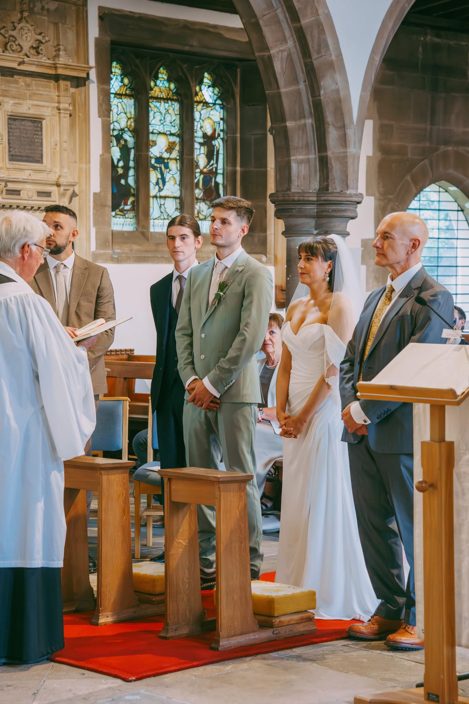 Nottinghamshire Gingham Rustic Wedding  (14).jpg