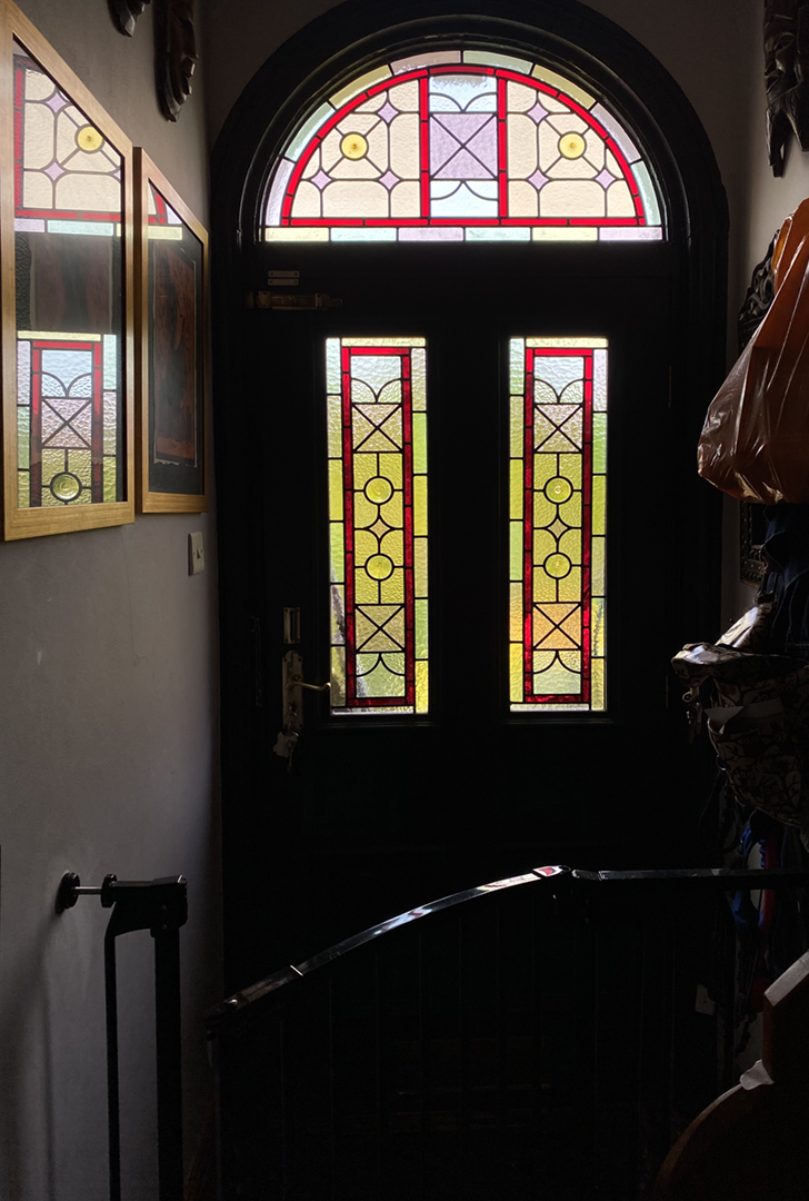 Revival Stained Glass: door renovation