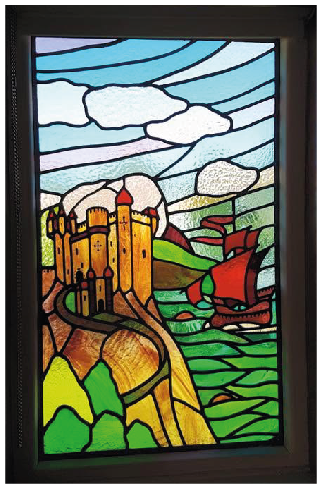 Revival Stained Glass project: inglenook frames