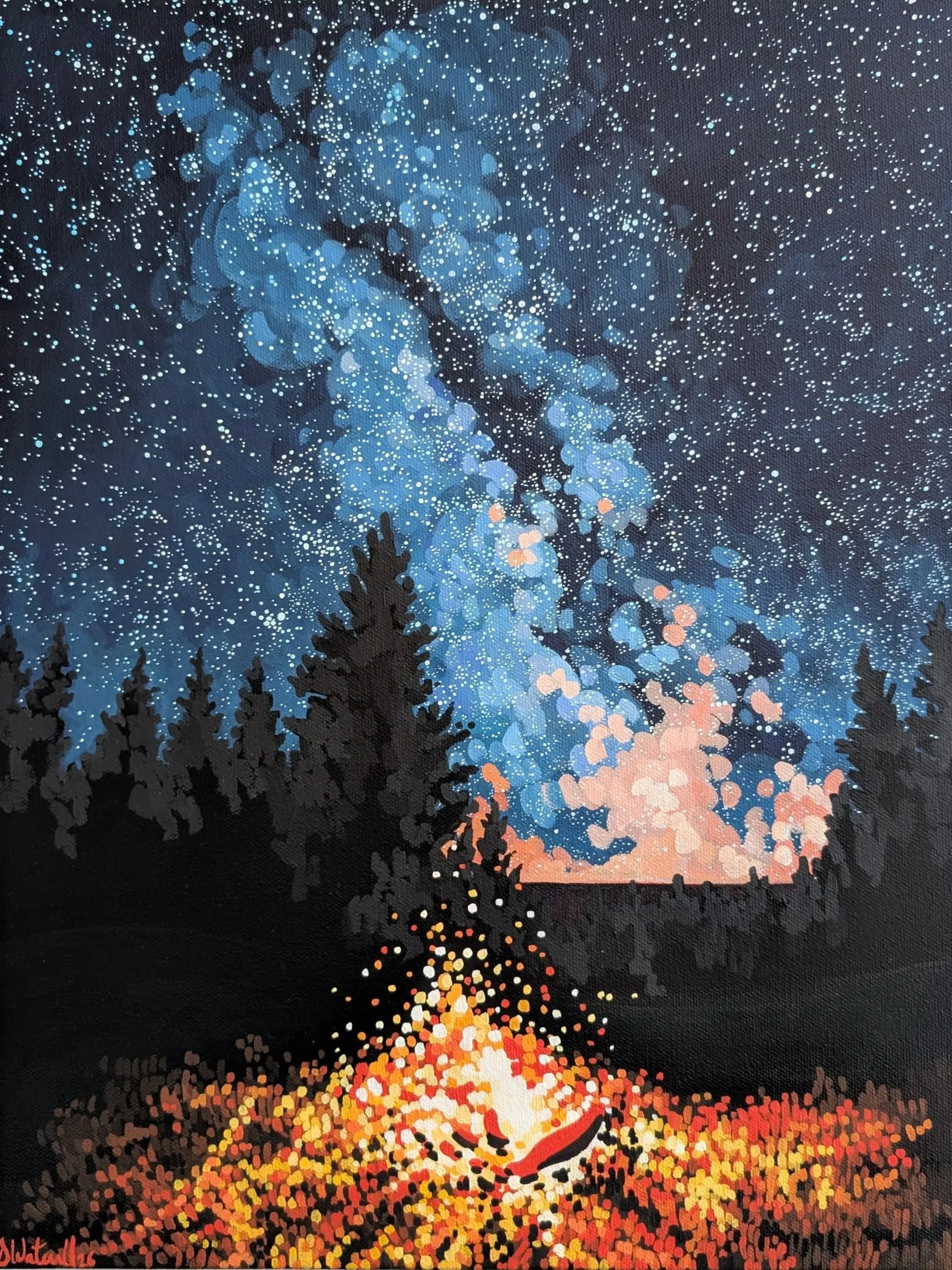 On A Starry Night