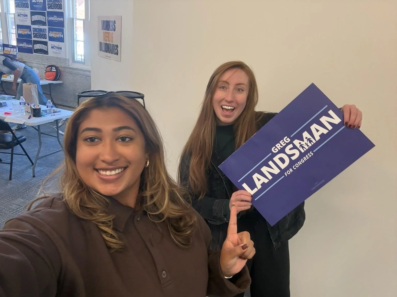 Say cheese! 📸 Our Pod Directors have been out and about this summer visiting some of our DigiDems on their campaigns! It&rsquo;s so great to see all of the hard work and impact they&rsquo;re making on their races!