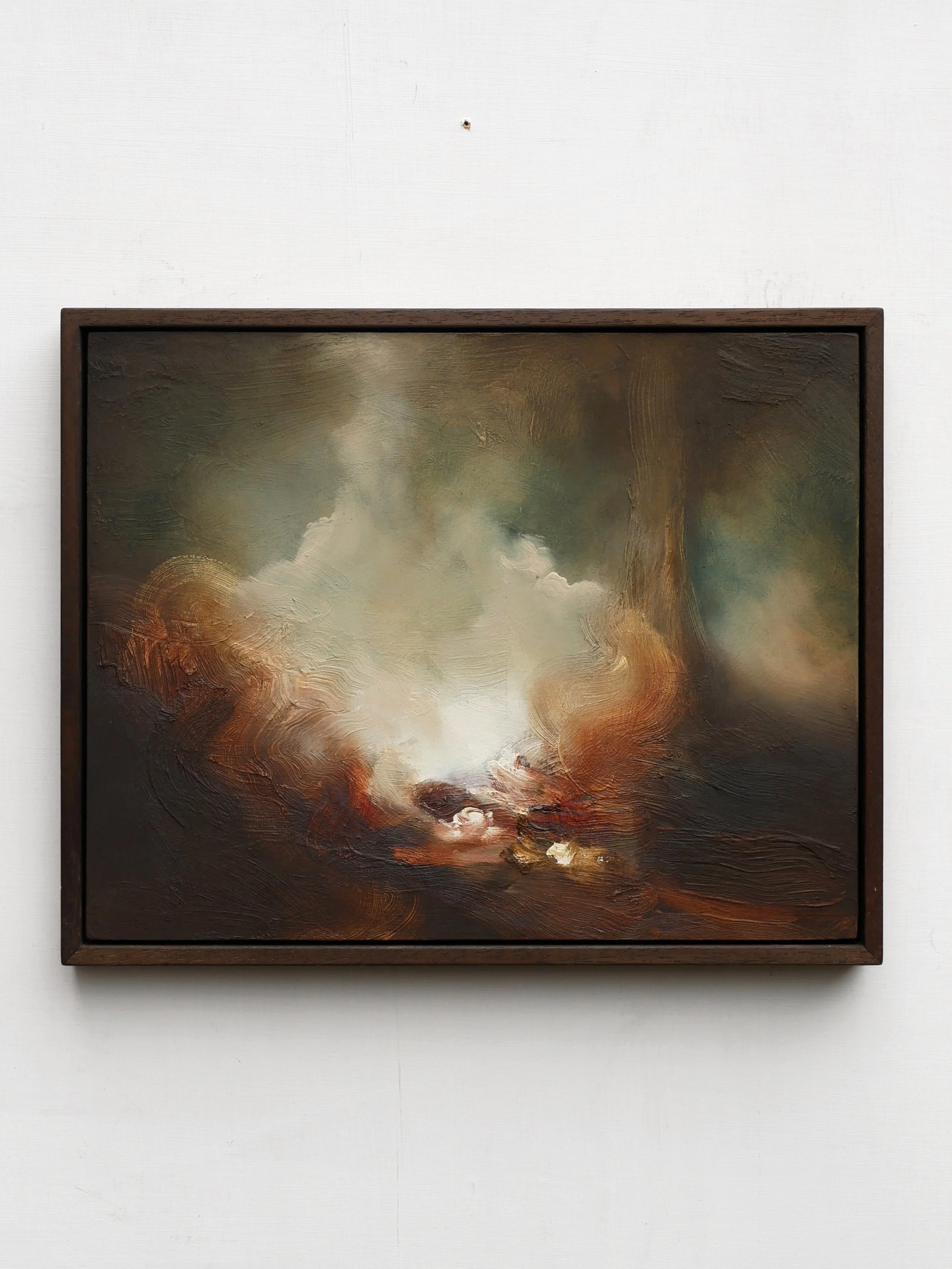 Xenolith - oil on wood, 35x28cm