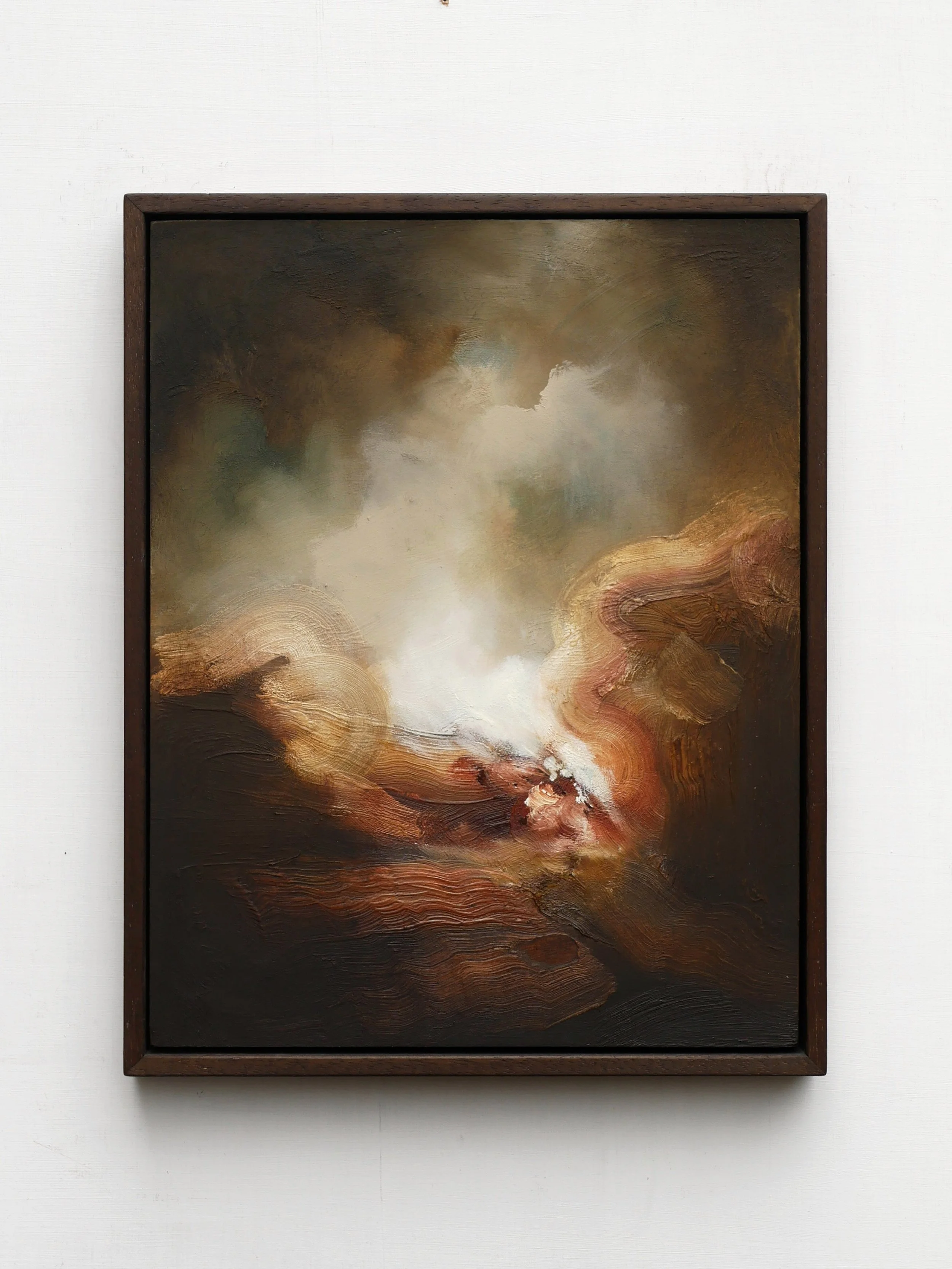 Andesite - oil on wood, 28x35cm