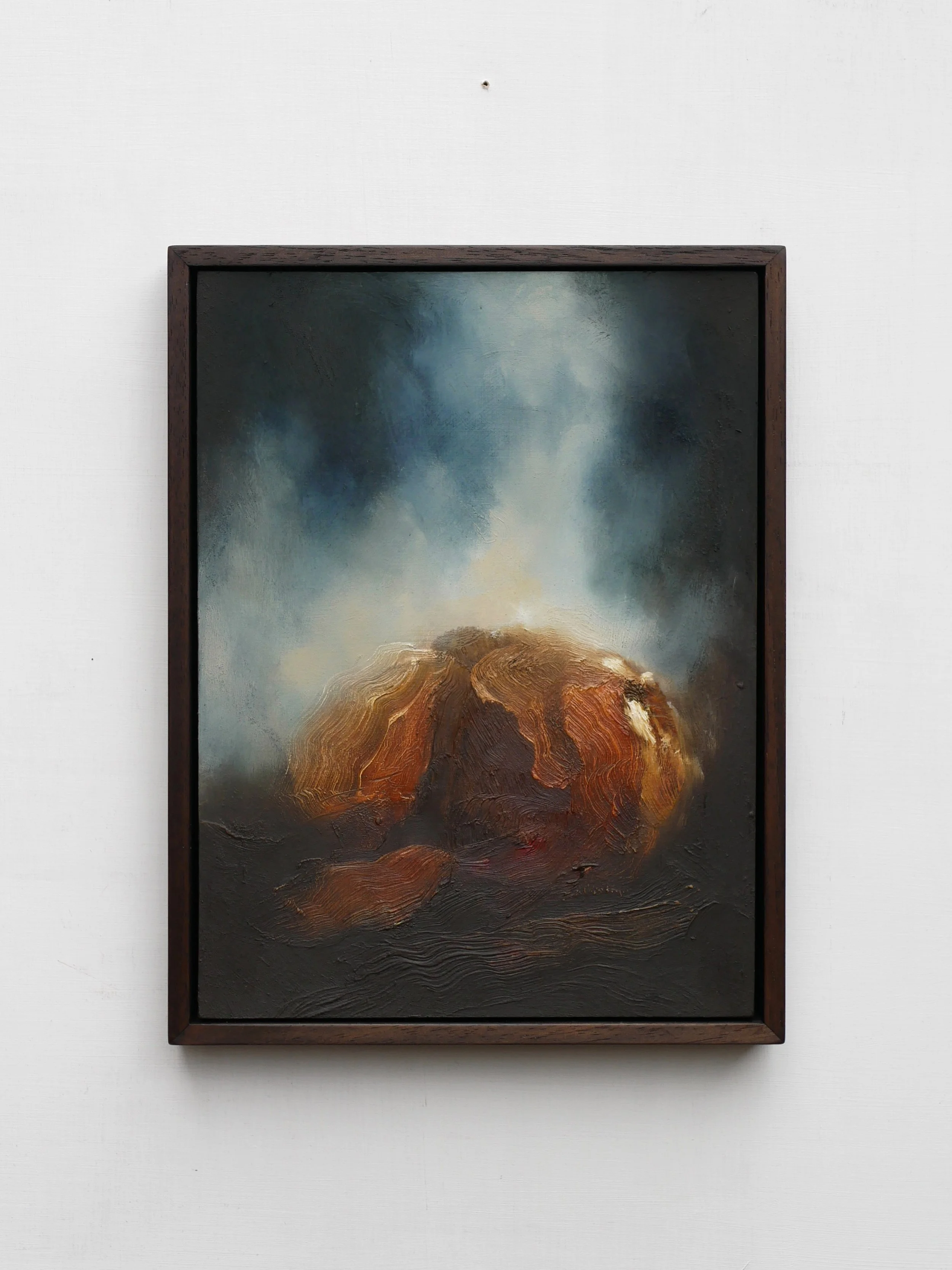 Batholith - oil on wood, 23x30cm