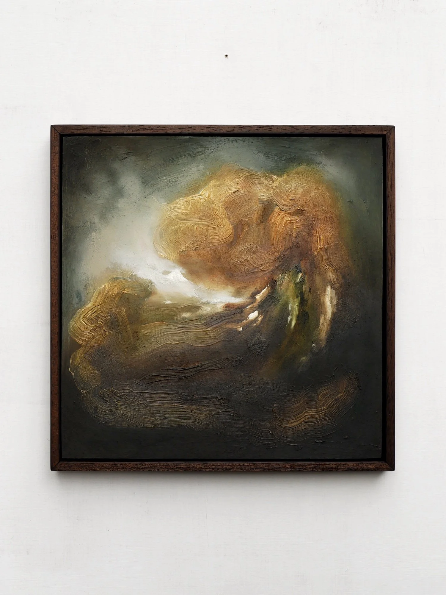 Take me aside - oil on wood, 30x30cm