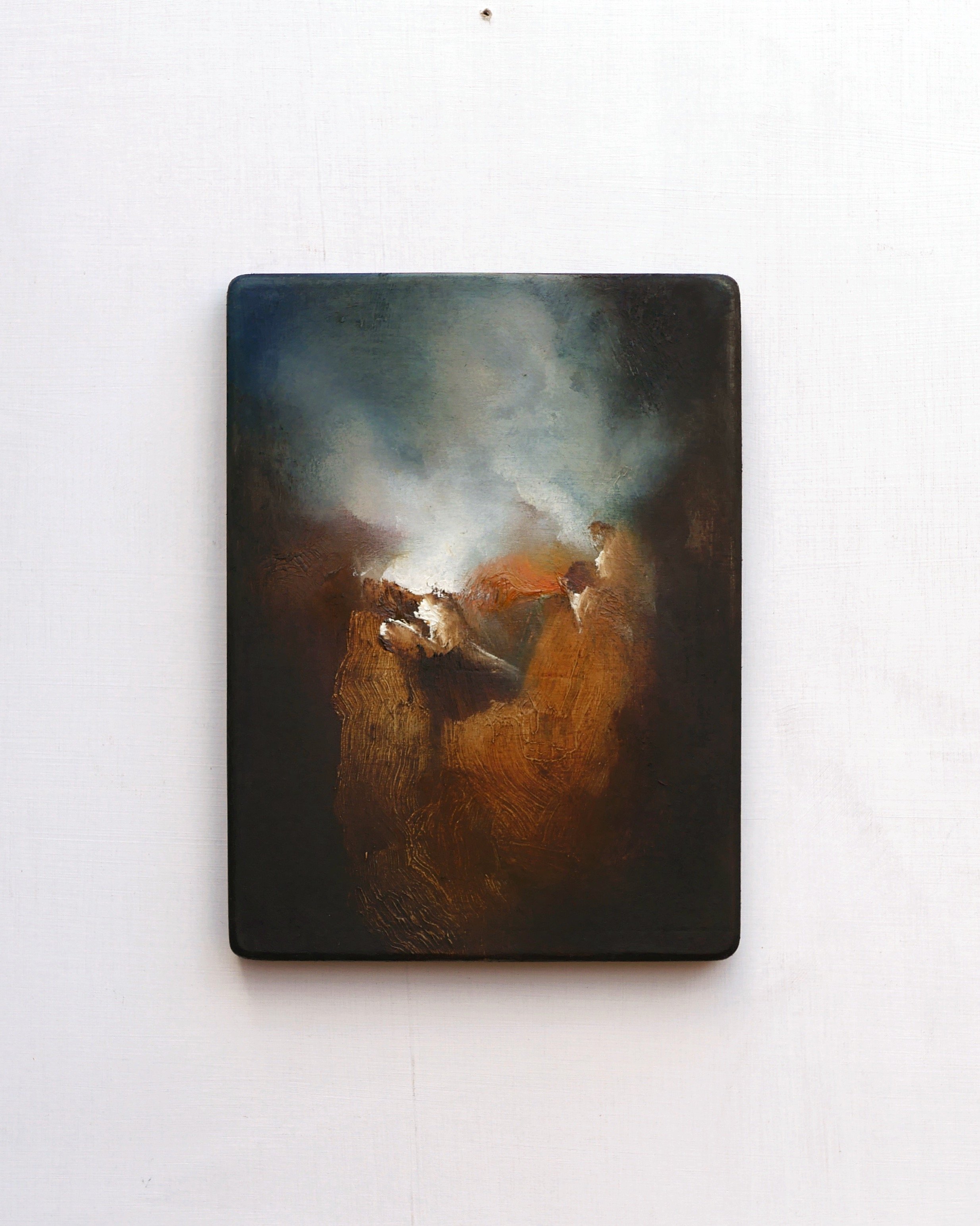 Bother - oil on wood, 15x20cm