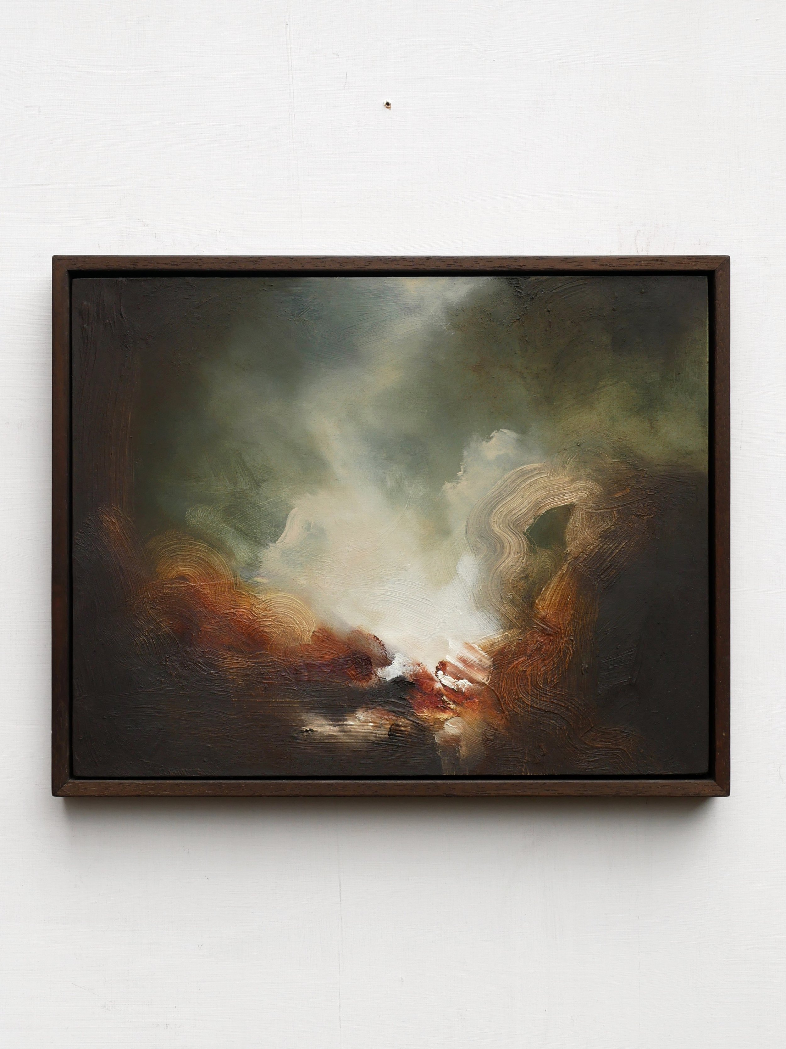 Brackish - oil on wood, 35x28cm