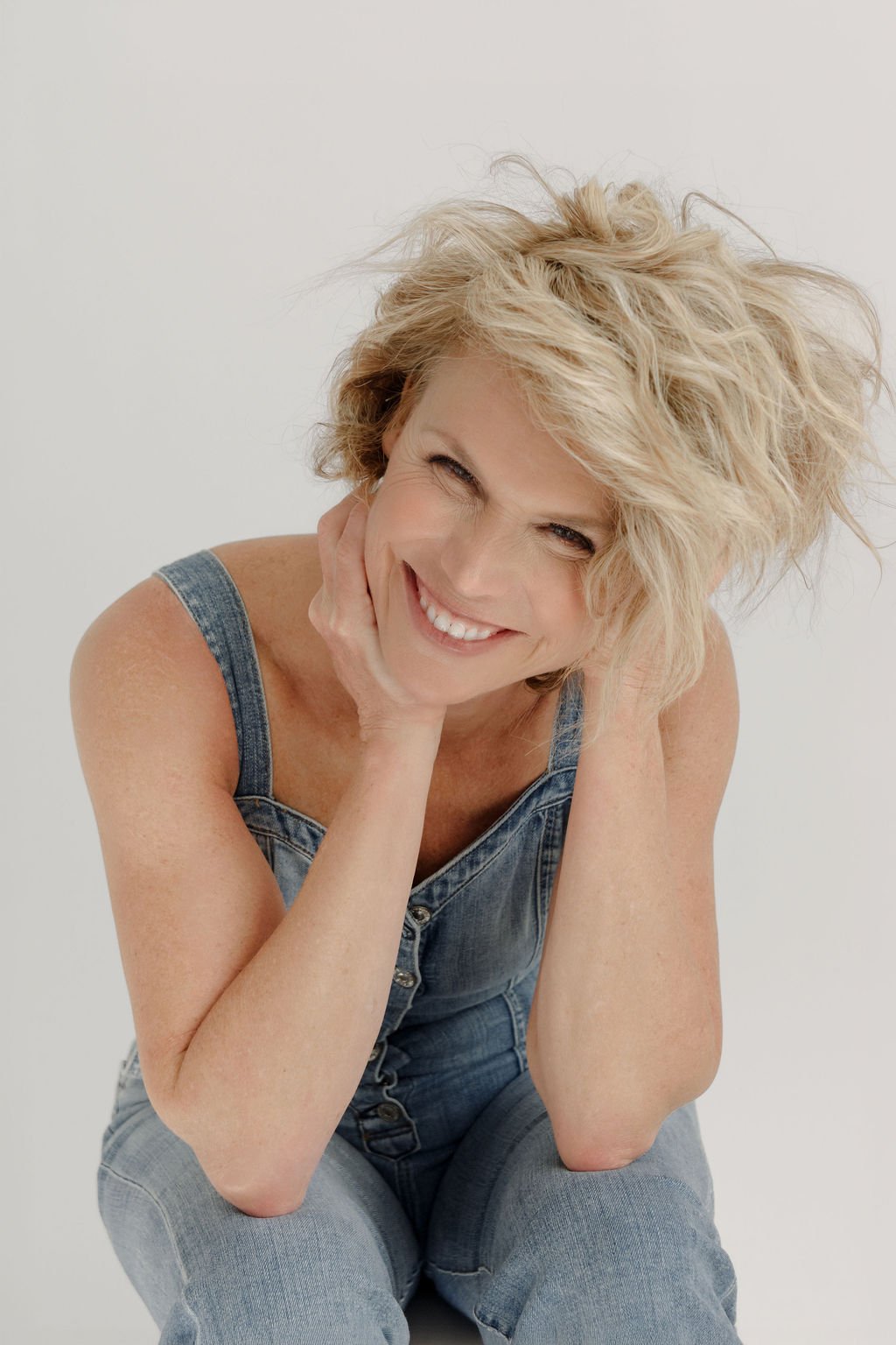 Portrait of midlife life coach Kristin Quackenbush, founder of Me First Club