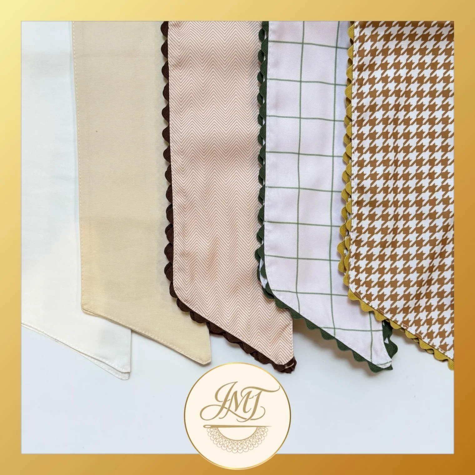 I&rsquo;m late to fall sashes, so I&rsquo;m only doing a limited run, but look at these fun patterns! Message me to order for mid-October pick-up.