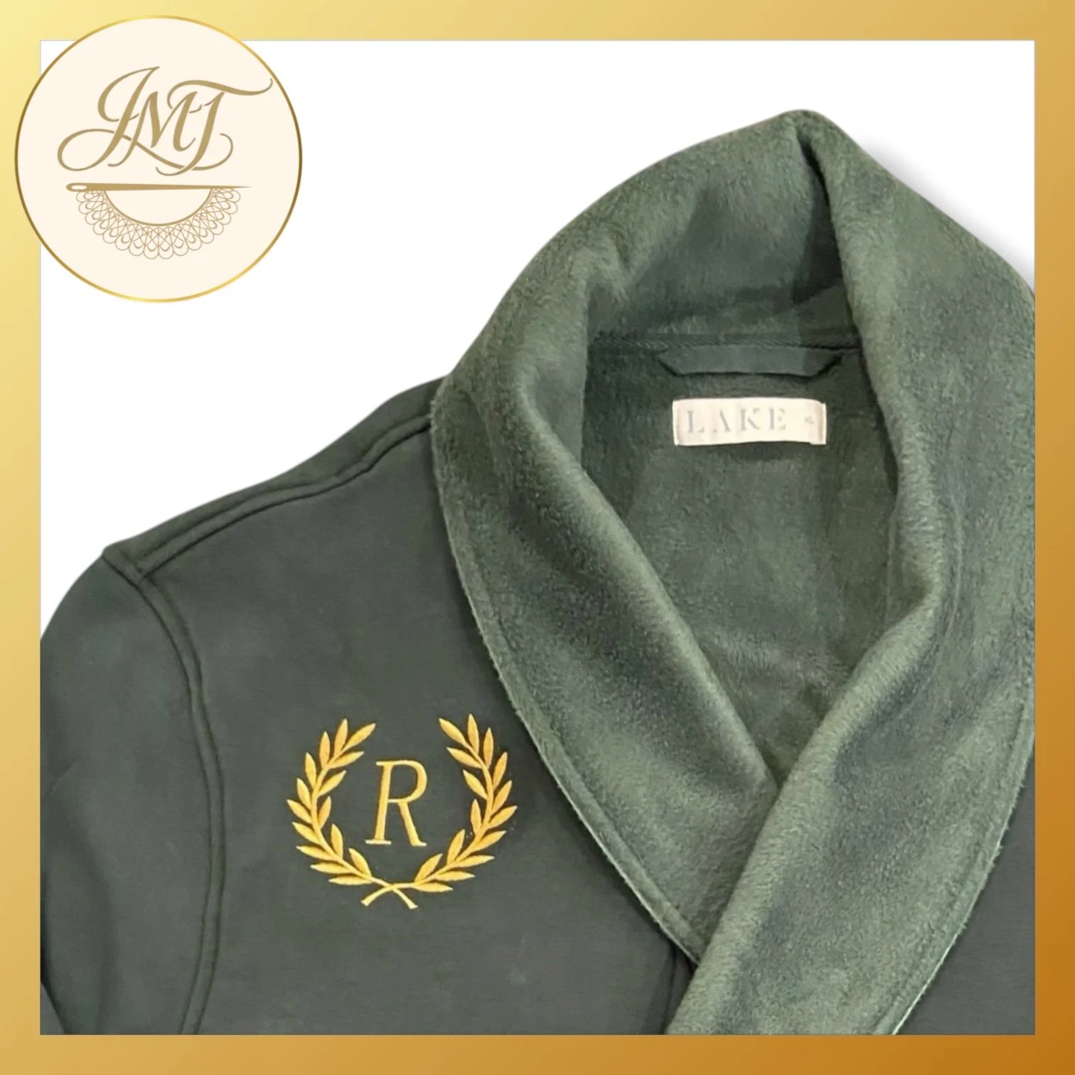 Embroidered robes make great gifts -- for yourself or someone else!