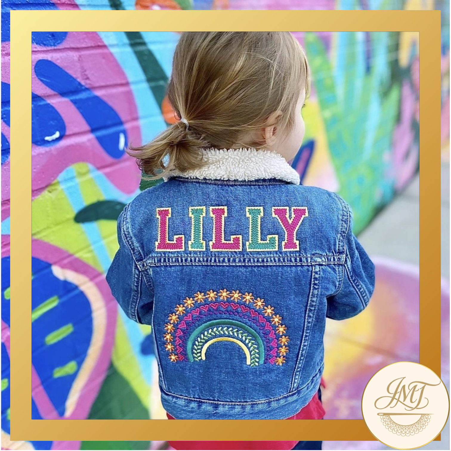 Jean jackets are the perfect canvas for embroidery and make fun statement pieces.