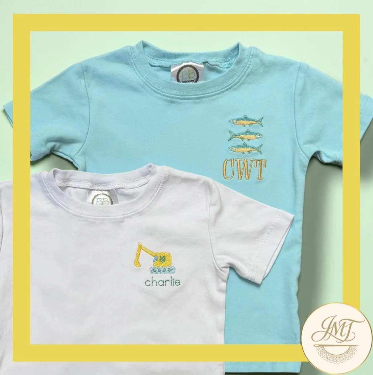 Add your child's favorite things to their shirt for cute clothes they'll WANT to wear.