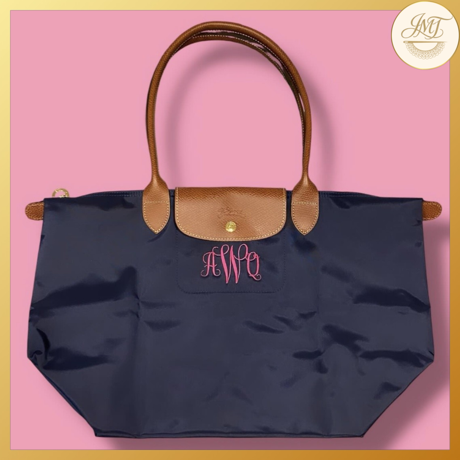 Totes and monograms are a perfect combination.