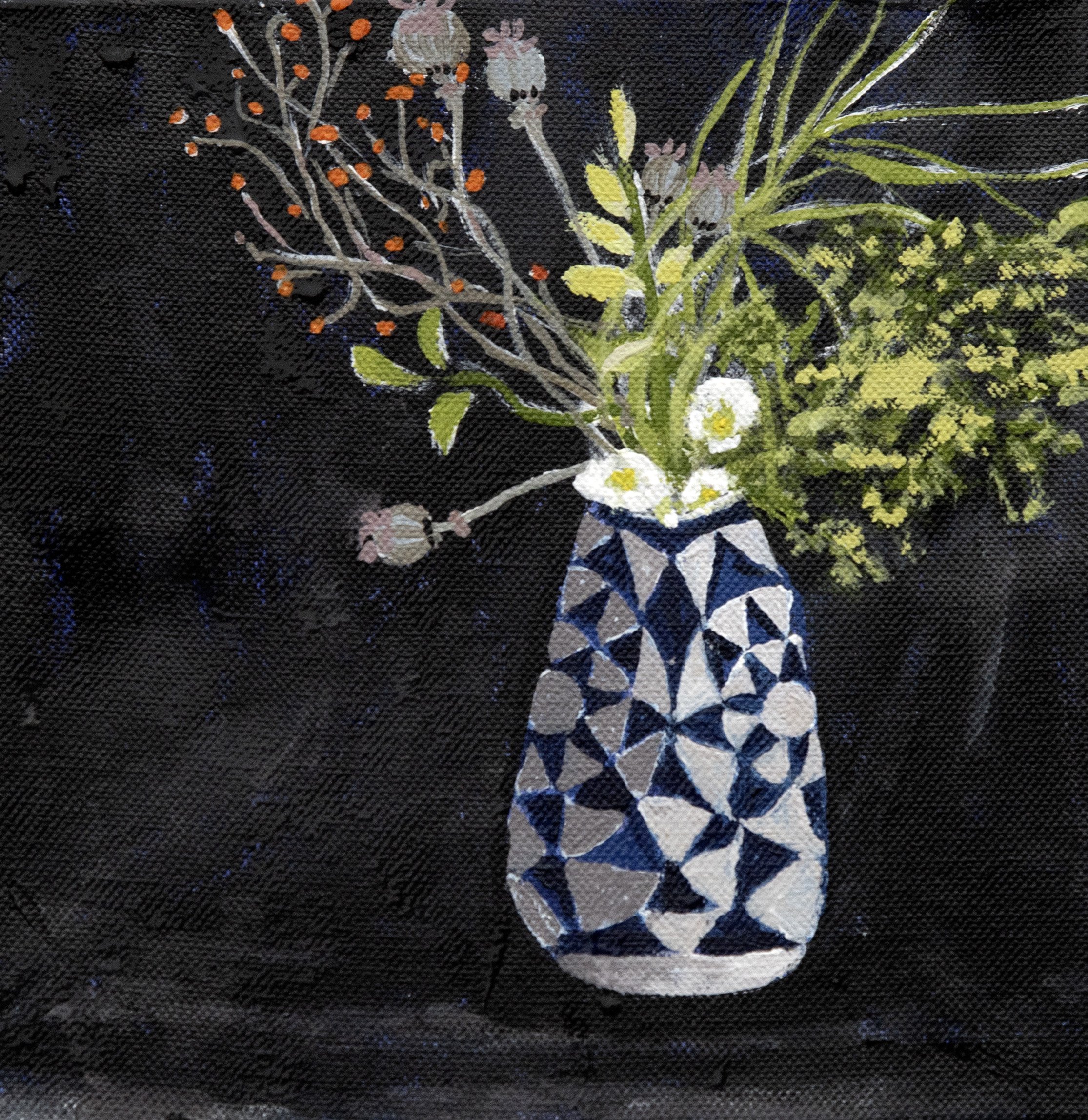 White and blue vase by Jill Spence.jpg