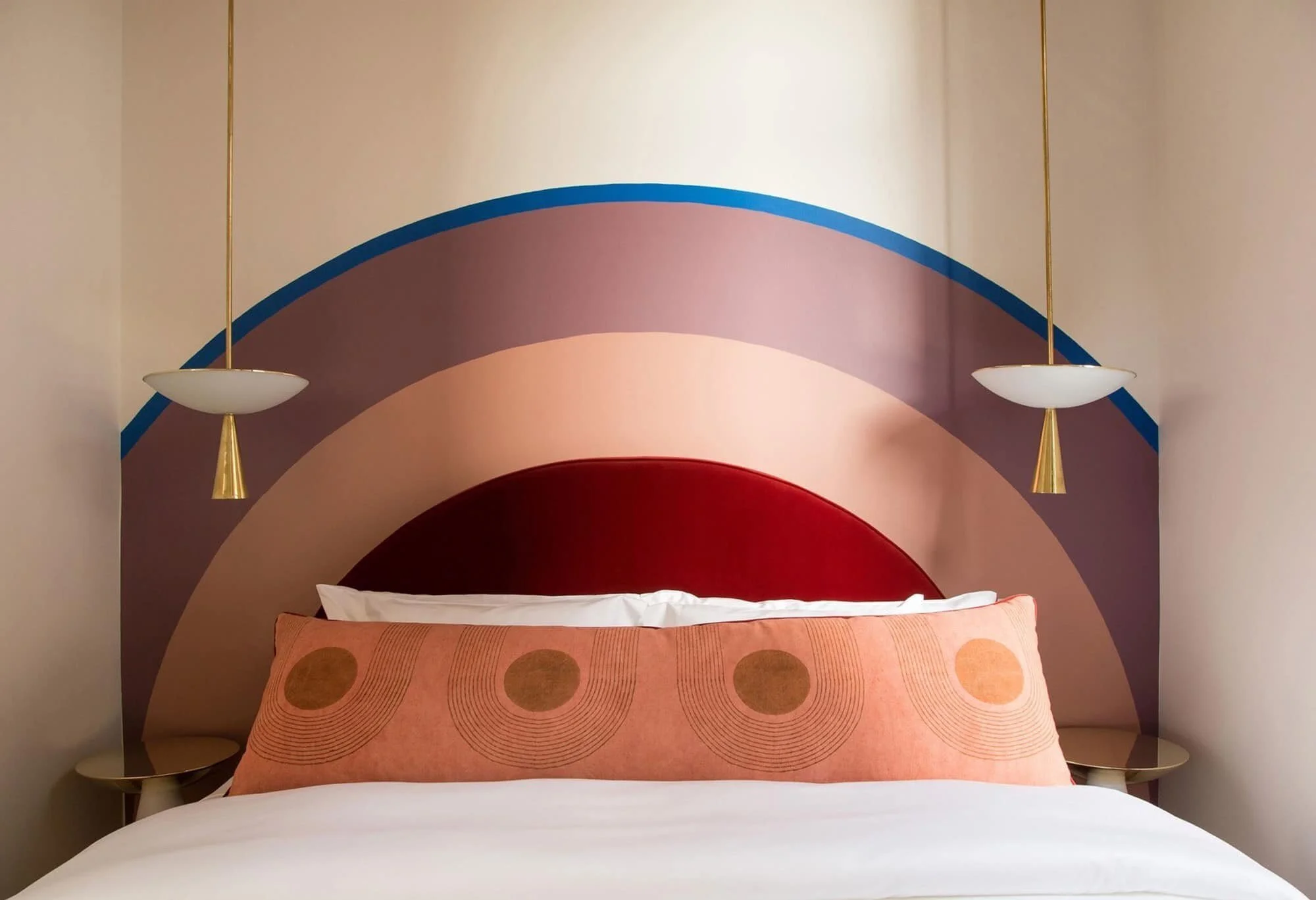 Painted headboard, ETC Design, Vogue