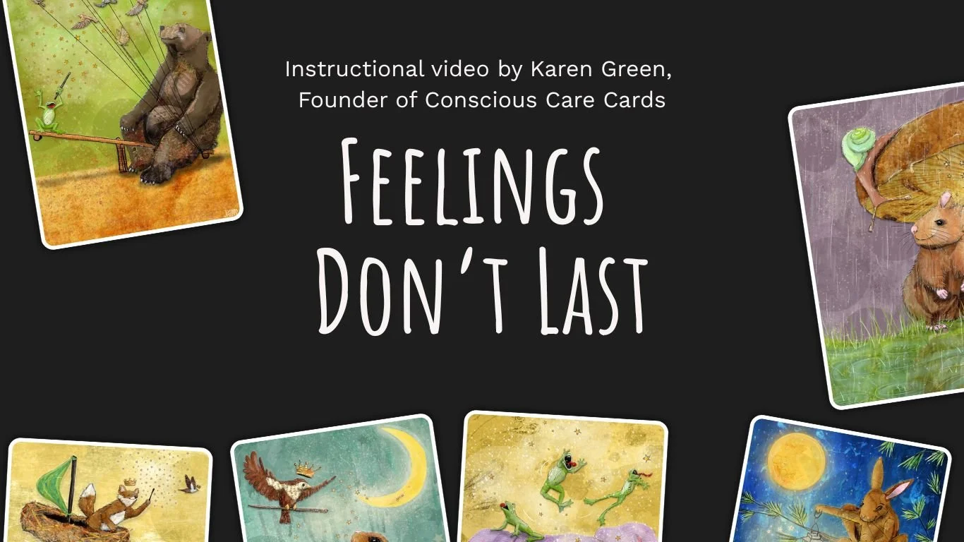 Feelings Don’t Last