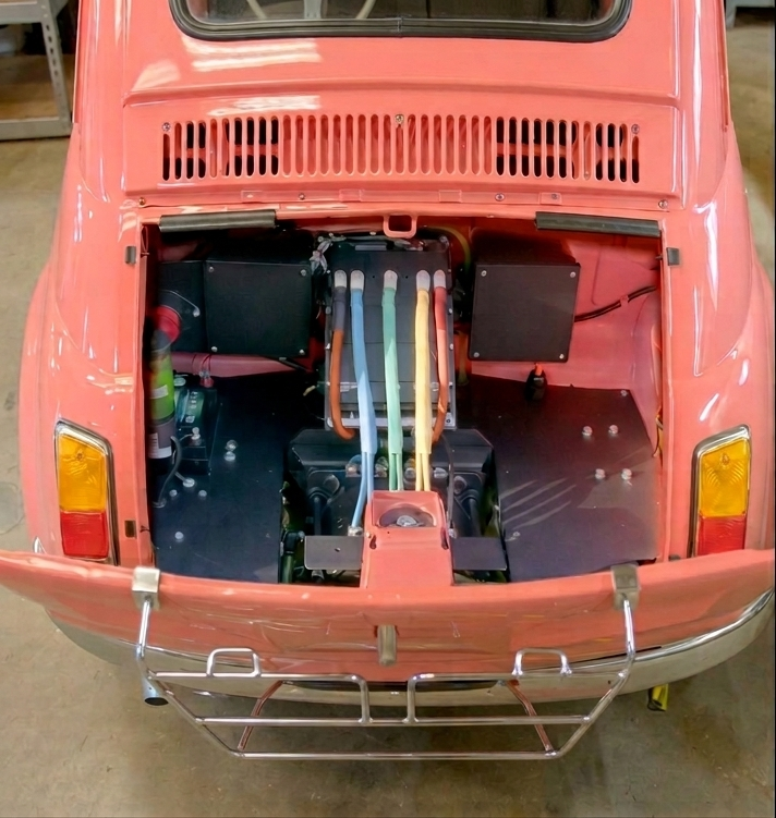 Electric powertrain after EV conversion