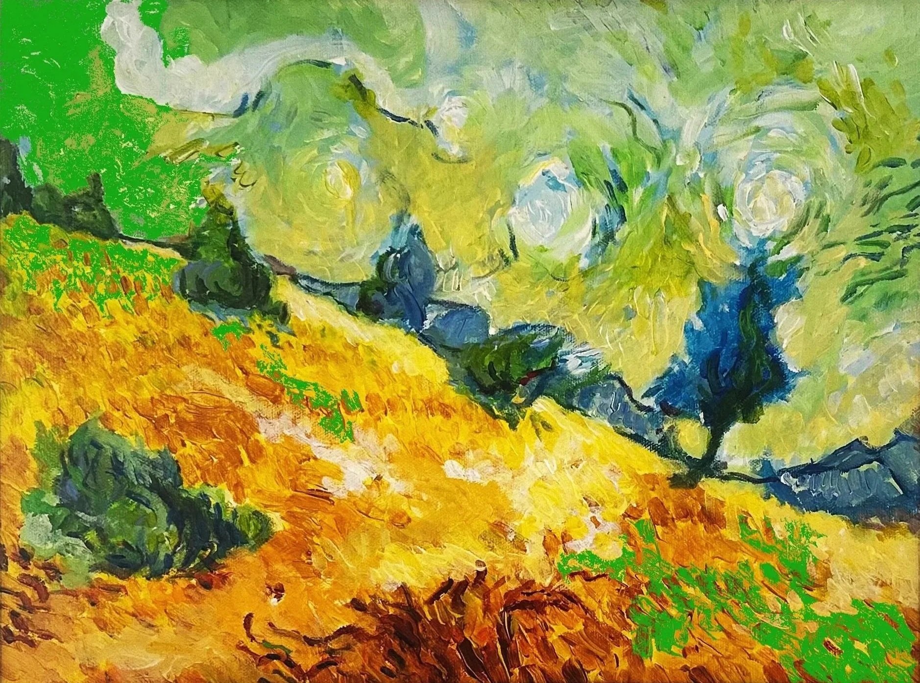 Dried grass