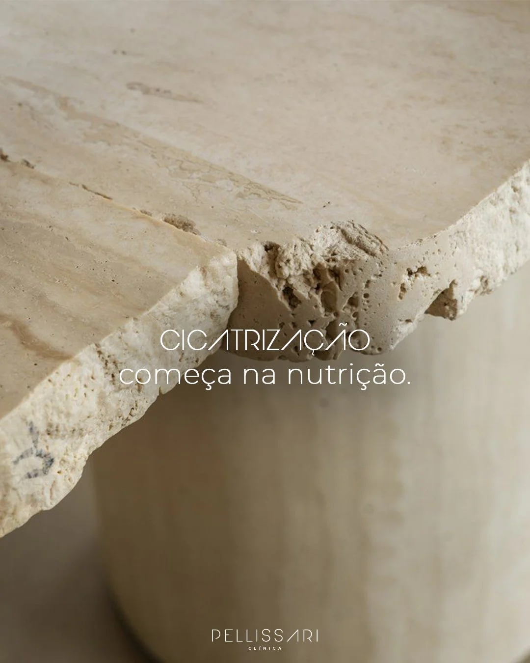 A cicatriza&ccedil;&atilde;o come&ccedil;a antes da cirurgia.
E come&ccedil;a na nutri&ccedil;&atilde;o.

O corpo precisa de substrato para regenerar tecidos, formar col&aacute;geno, controlar a inflama&ccedil;&atilde;o e responder ao trauma cir&uacu