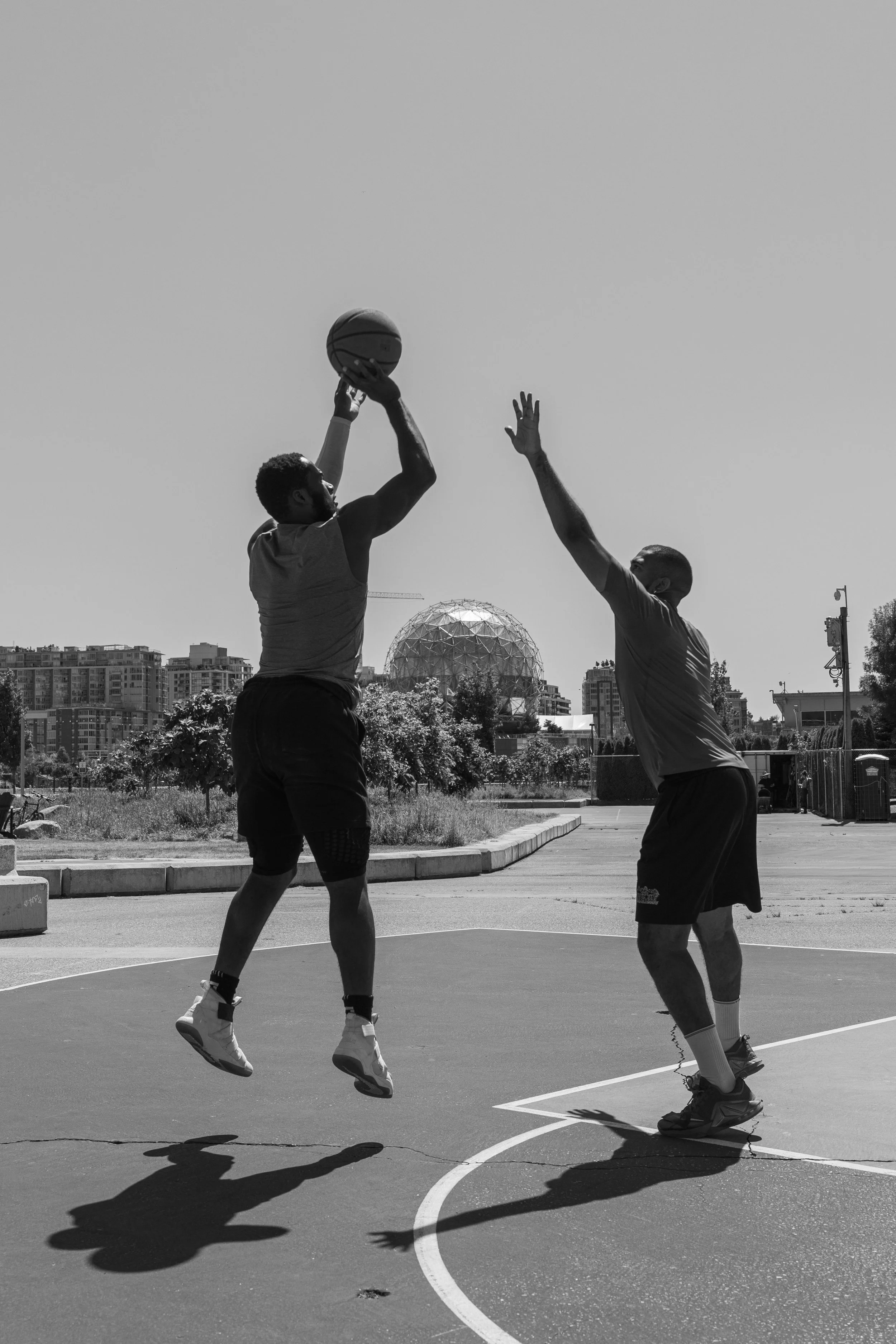 Adult Basketball Practice