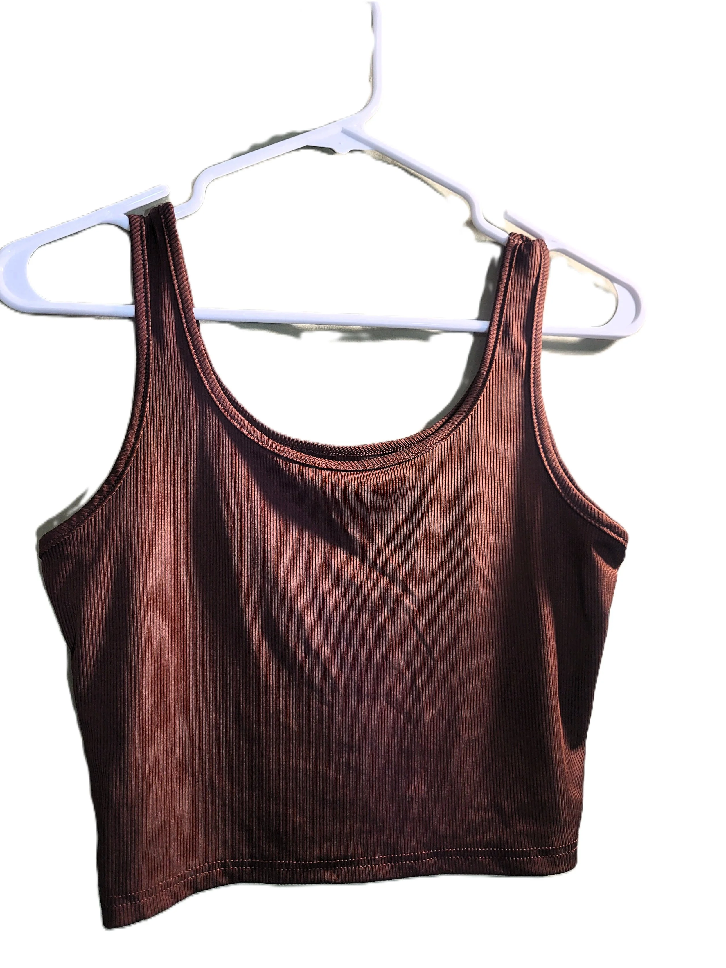 Belly Tank Top - Brown - Size LG