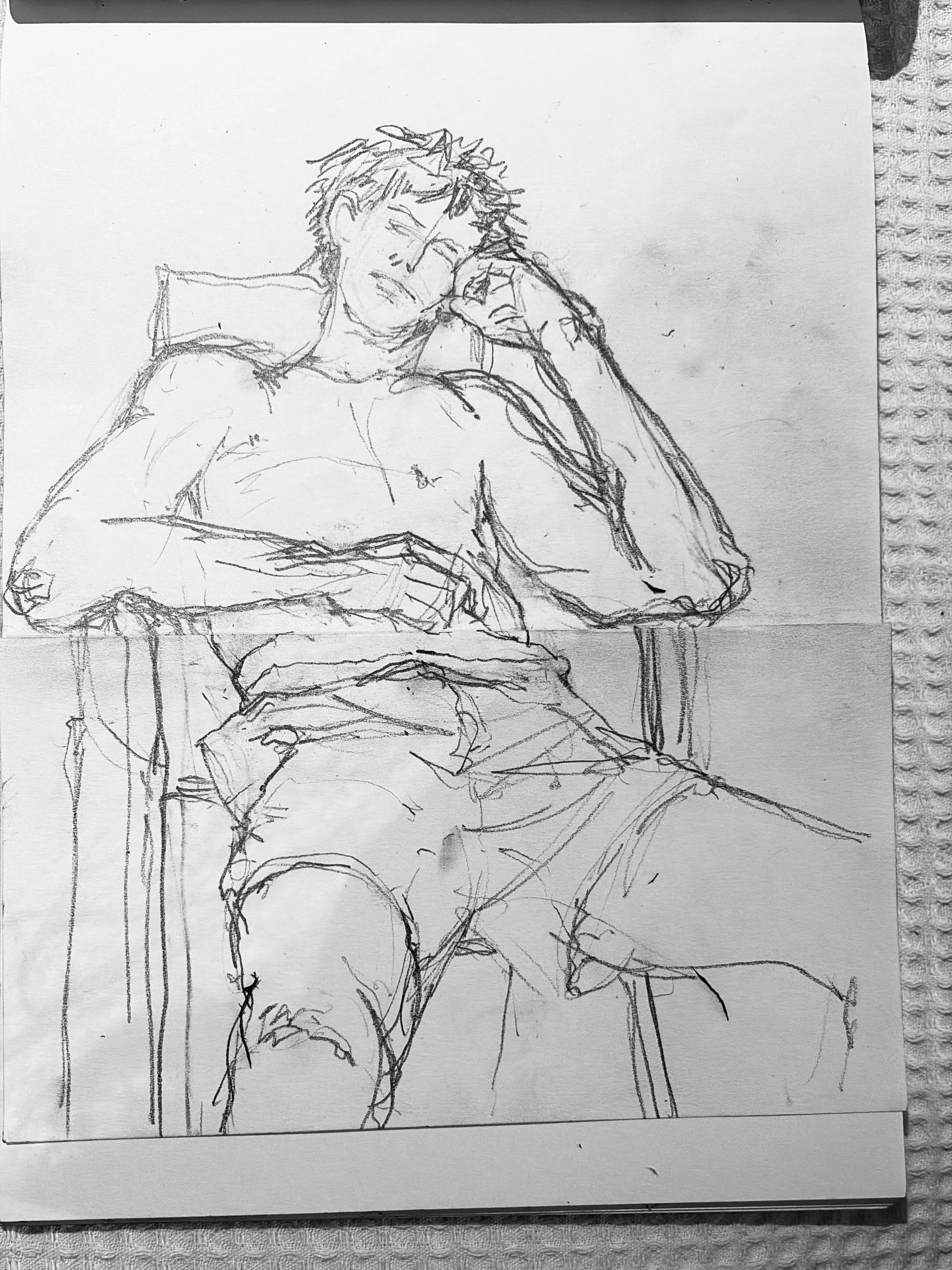 A few drawings from my sketchbook from the last few days