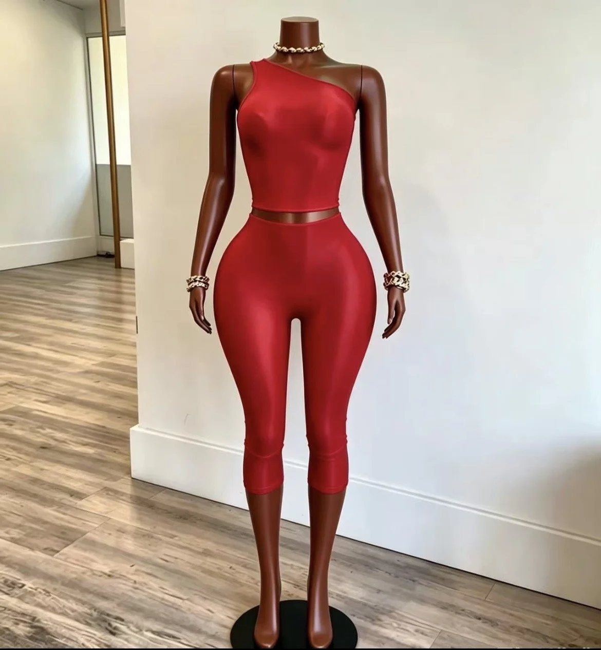 Autumn Women's Two Piece Pants Set Off - the- shoulder Crop-Top