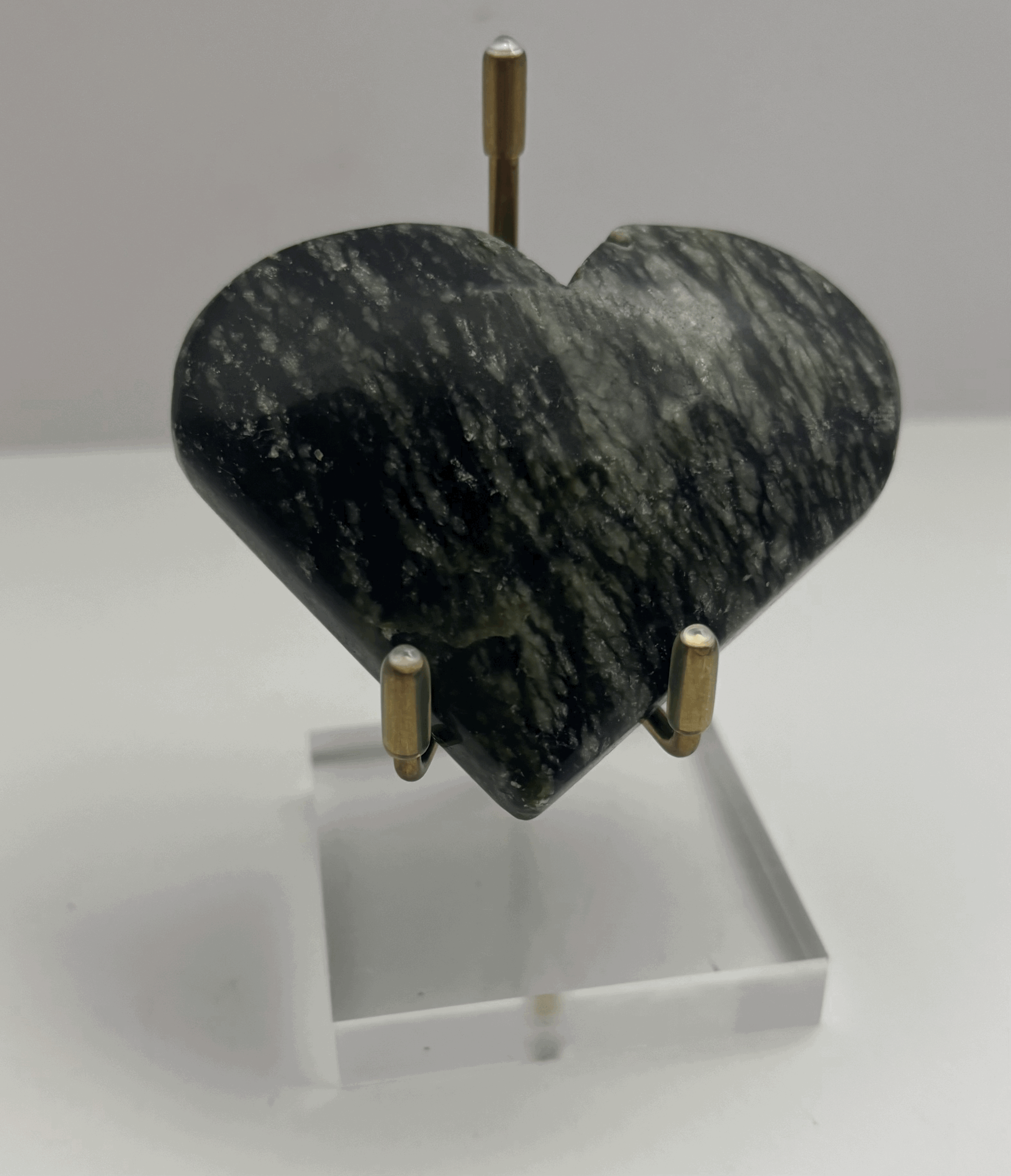 Green/Black Heart