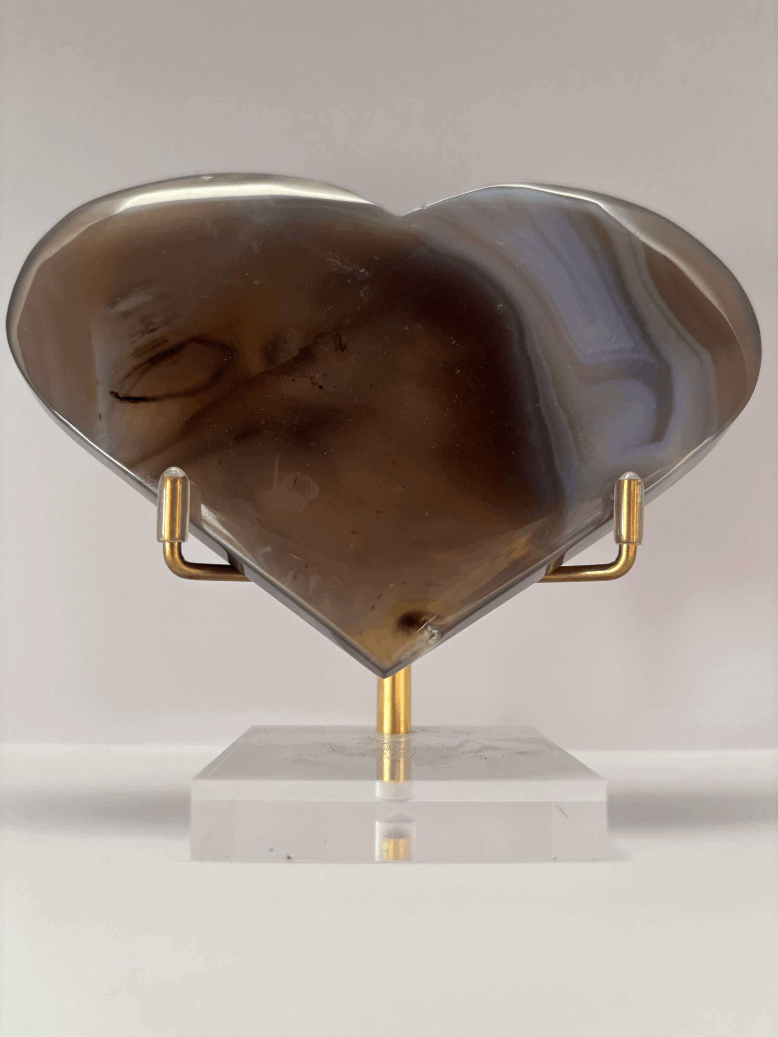 Agate Heart Crystal