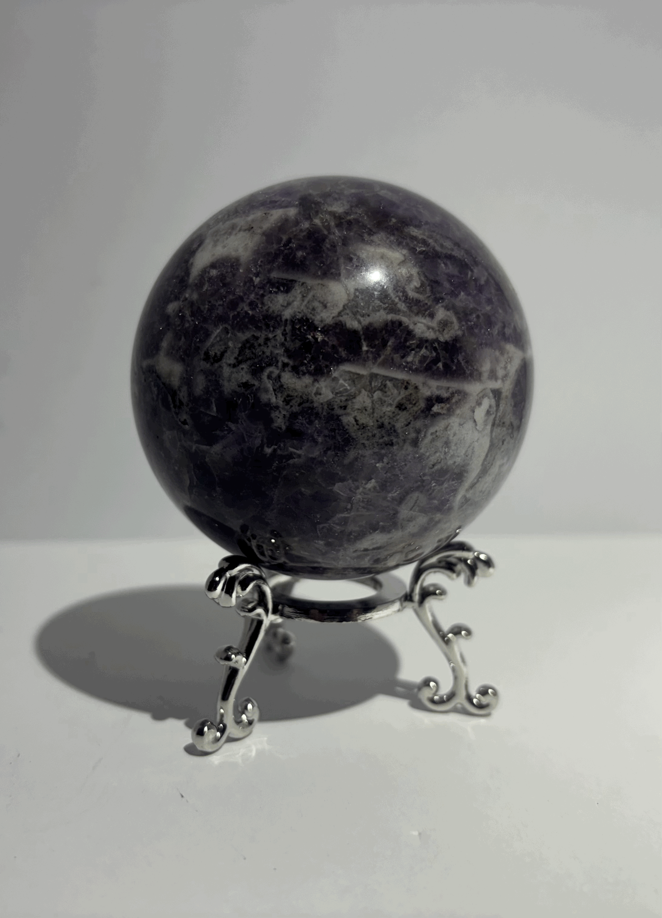 Lepidolite Sphere