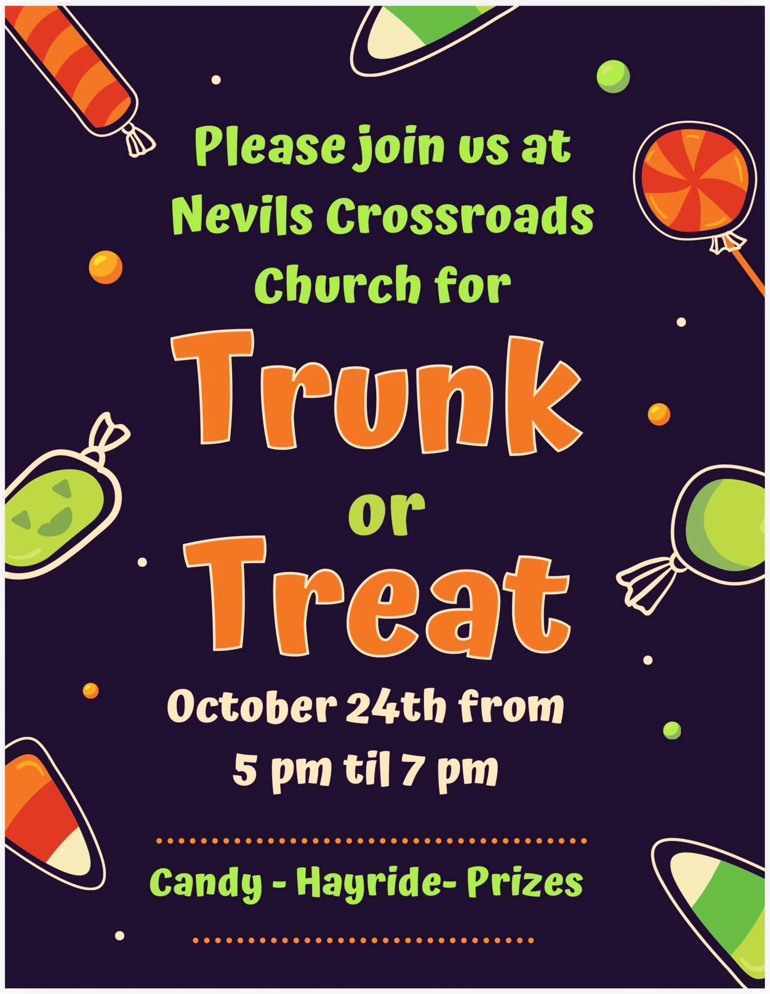 Trunk or Treat