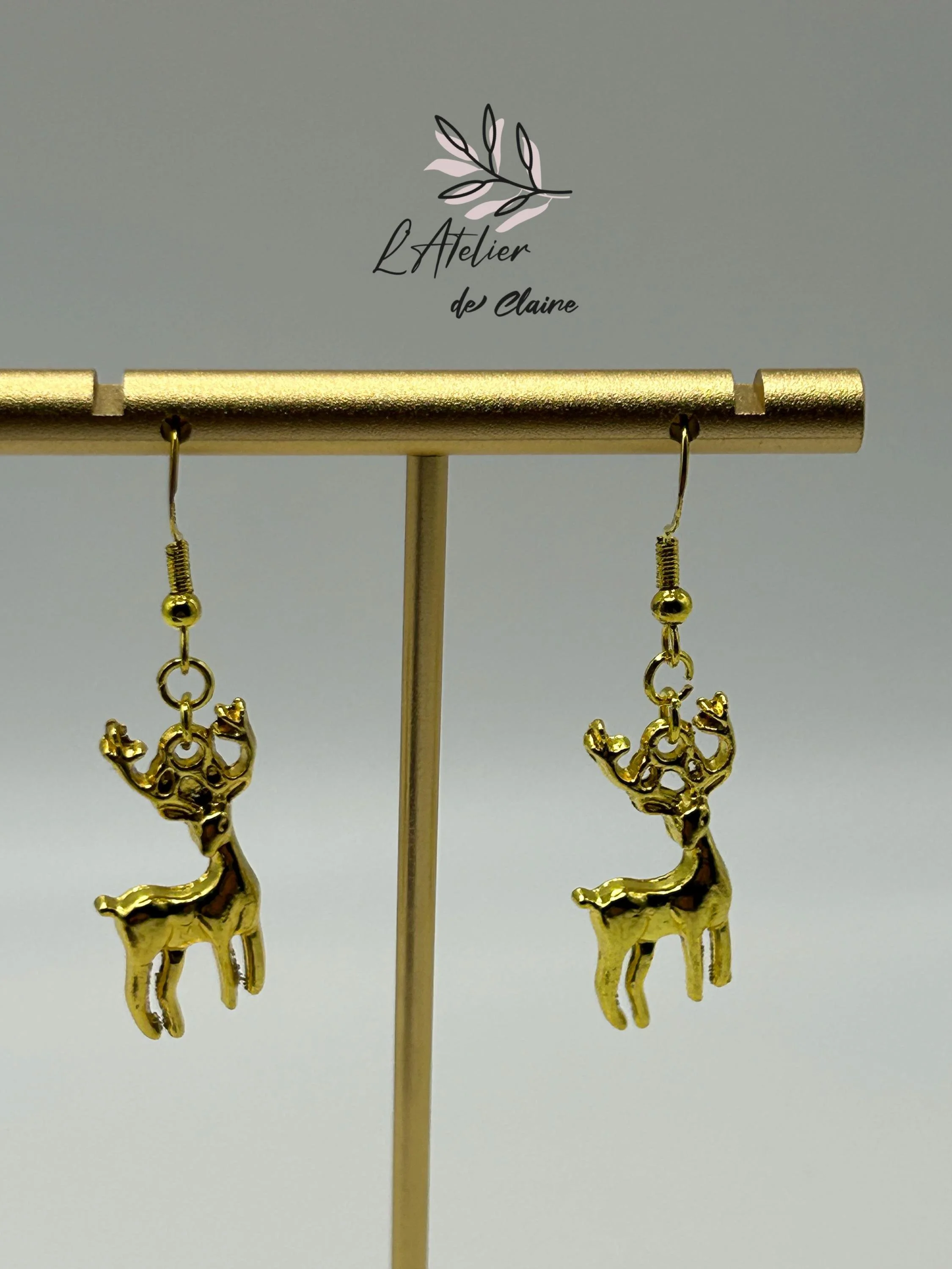 Reindeer earrings