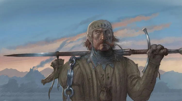 Illustration de John Howe issue du film documentaire 1525, La révolution oubliée.