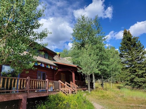 Lodge porch