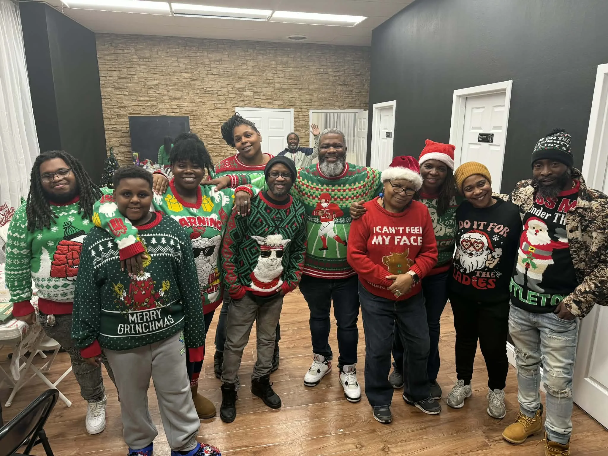 UpliftUS Collective Ugly Sweater Christmas Party