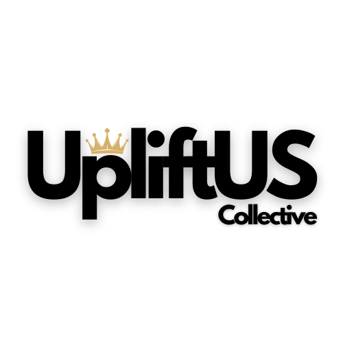 A black silhouette of a woman with a crown on her head.