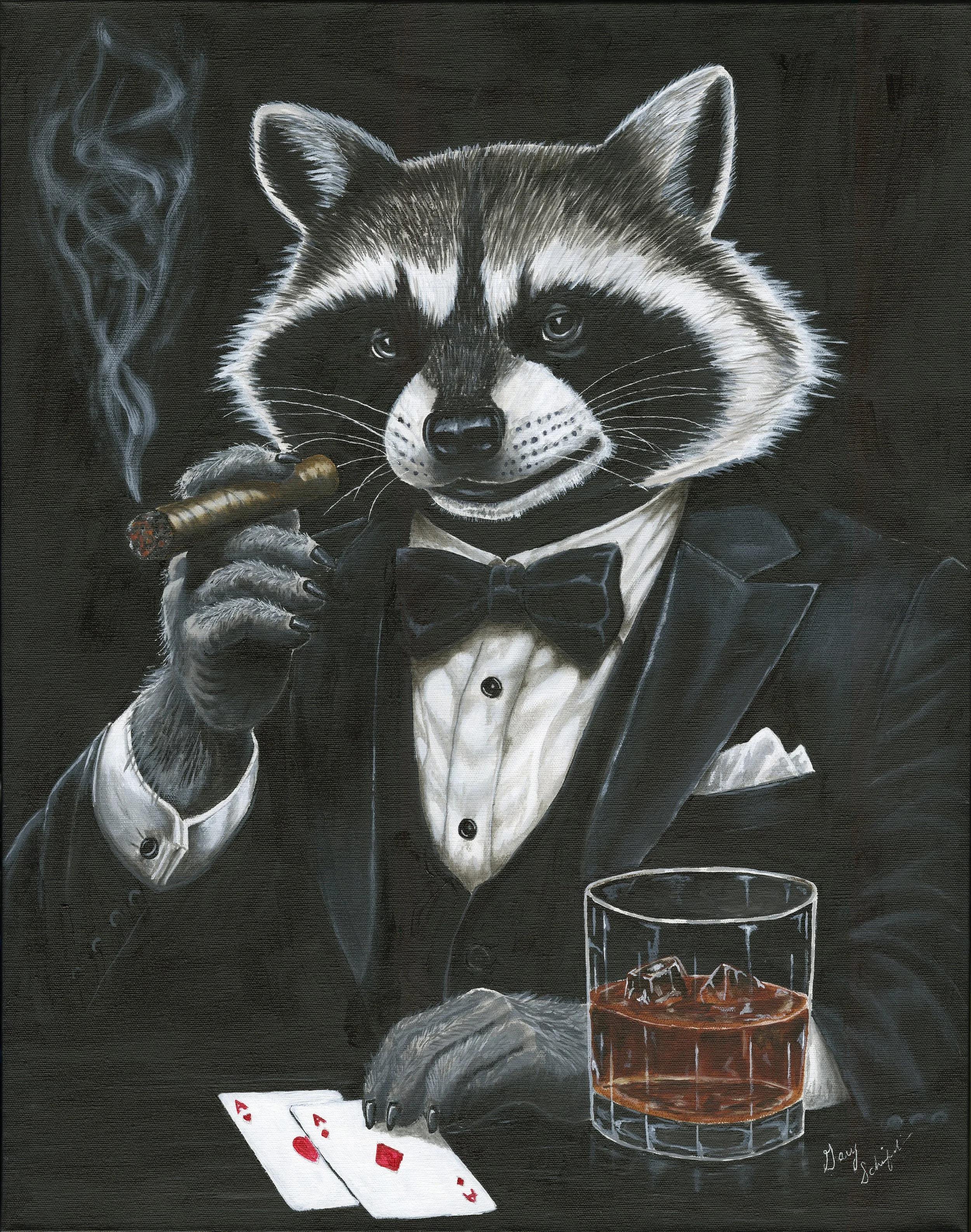 Trash Panda with Bullets
